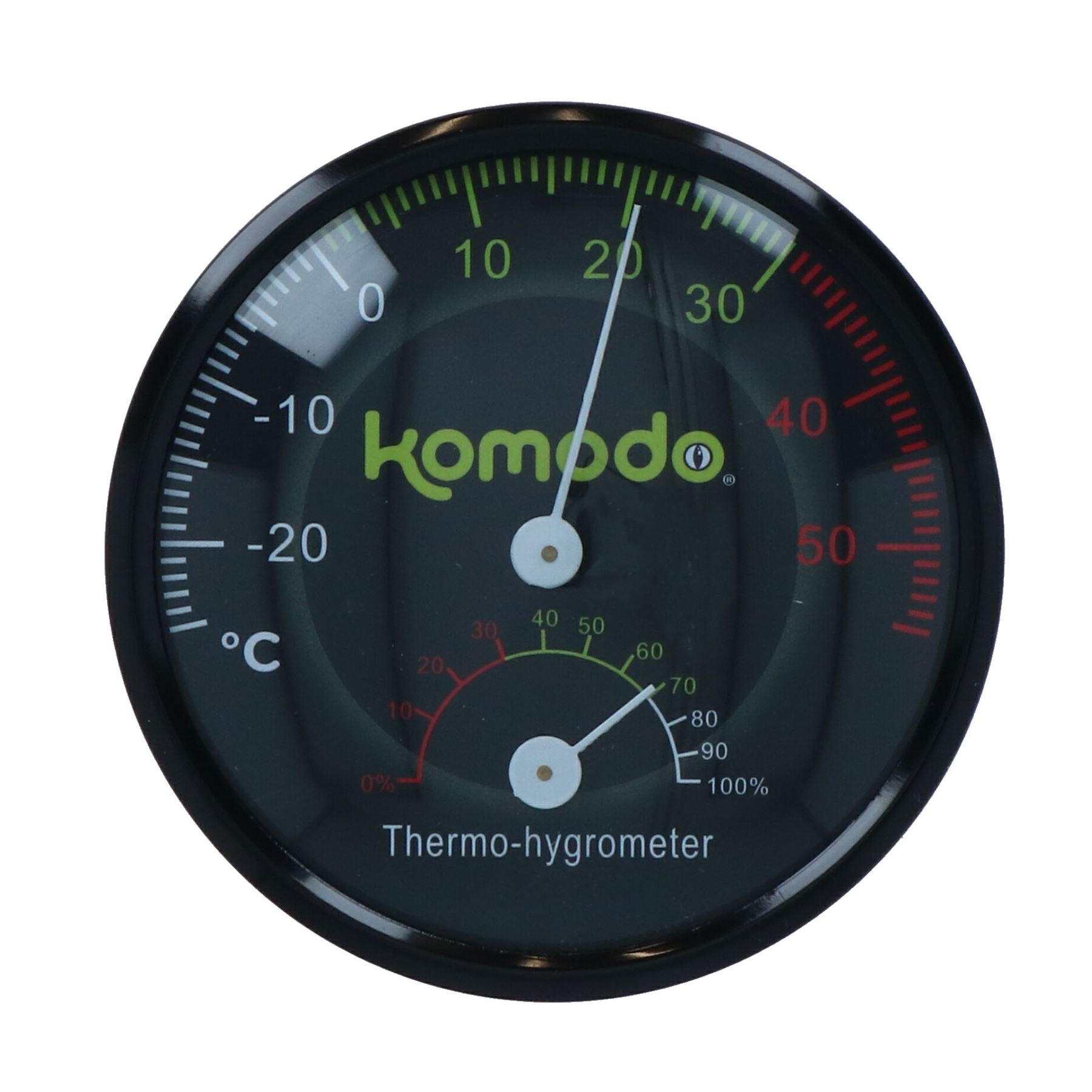 Combined Thermometer and Hygrometer Analog Monitor Temperature & Humidity