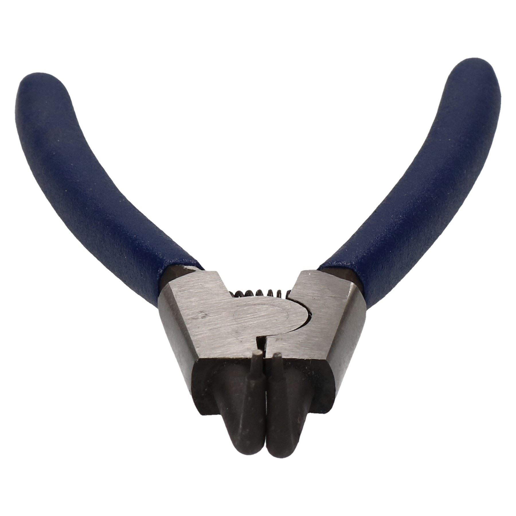 Einzelne Sicherungsringzange außen gebogen 6" / 150mm mit getauchten Griffen TE489