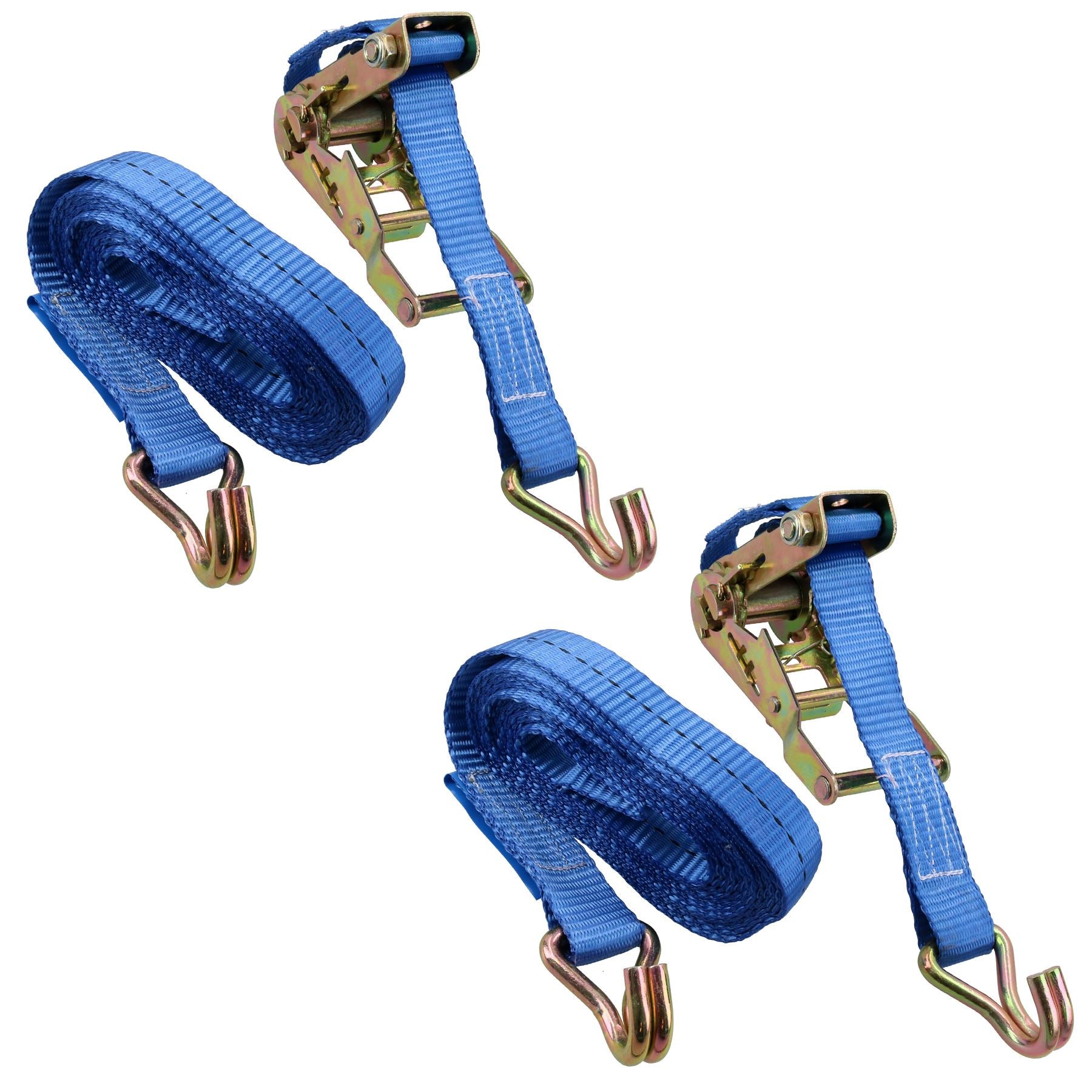 Sangle d'arrimage à cliquet robuste de 4 mètres x 25 mm, 0,4 tonne