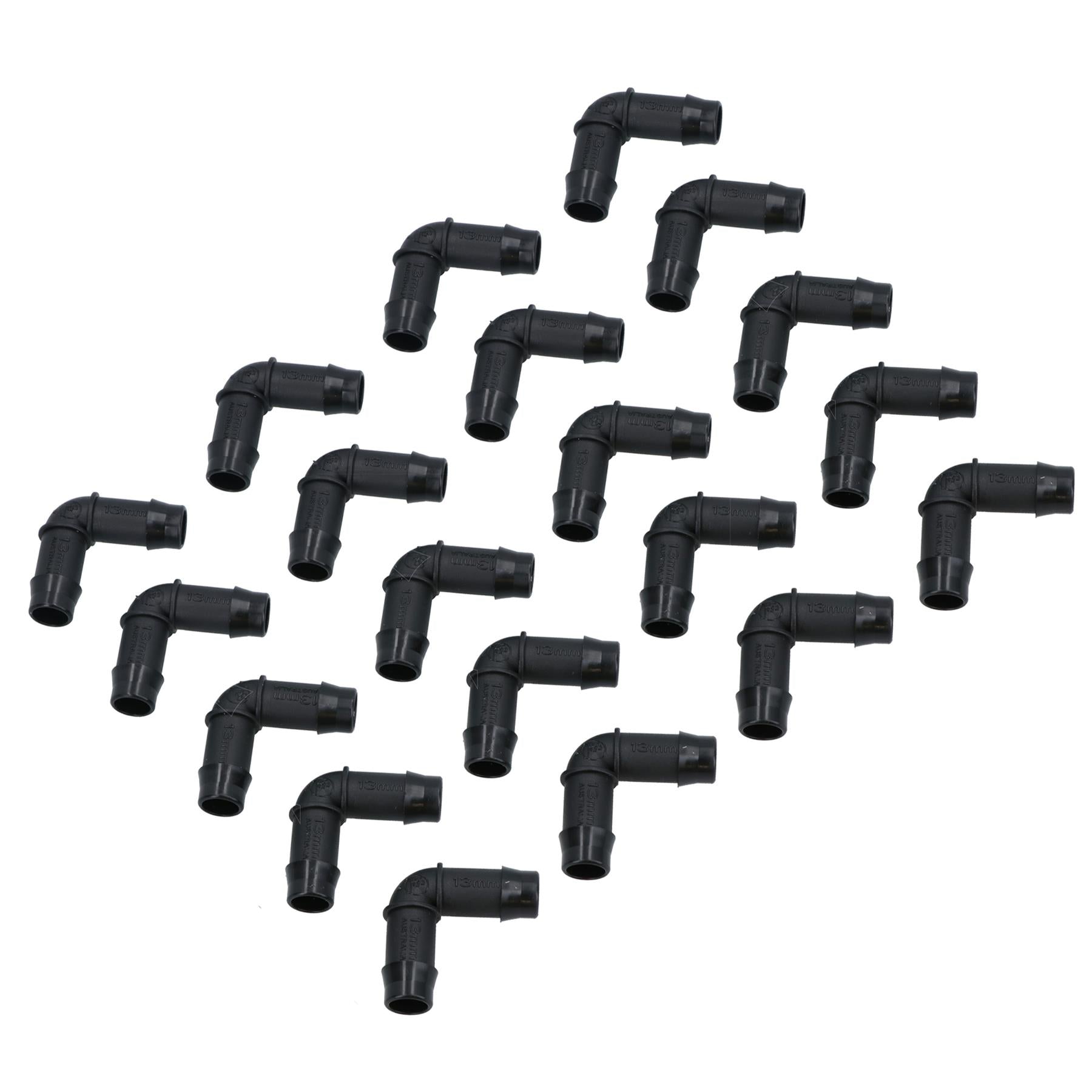 Hozelock 90 Degree Elbow Connectors for 13mm Micro Irrigation Watering Pipe