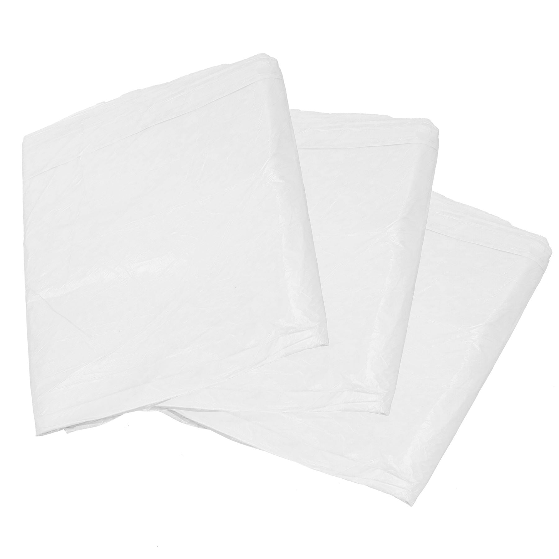 Bâche anti-poussière en polyéthylène robuste de grande taille pour décoration et peinture 4 m x 5 m
