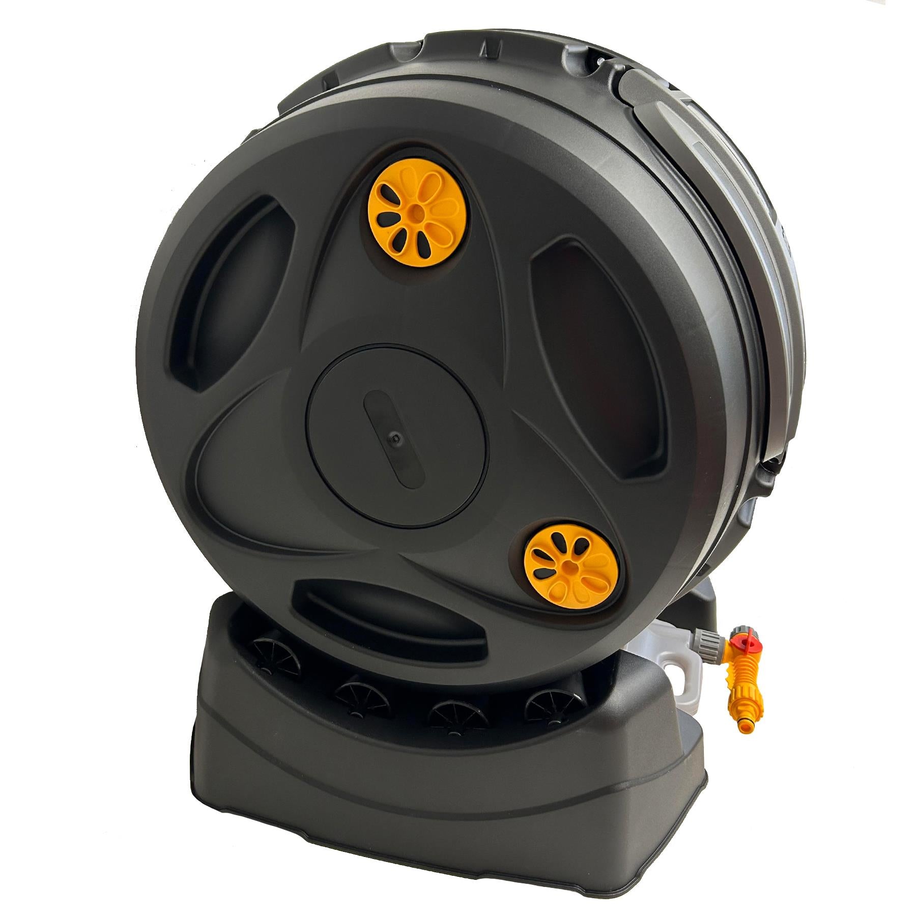 Composteur rotatif de jardin 2 en 1 100 litres Click + Spray