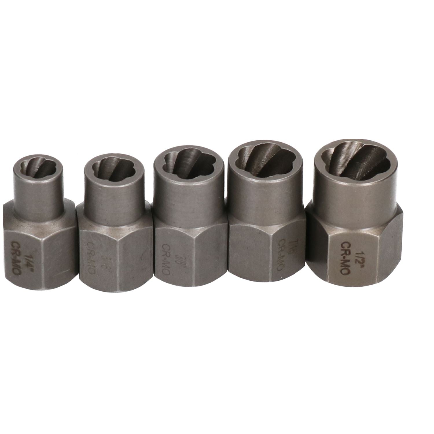 3/8" Antrieb Flachbolzenausdreher-Entferner-Set 1/4" - 1/2" 5-tlg