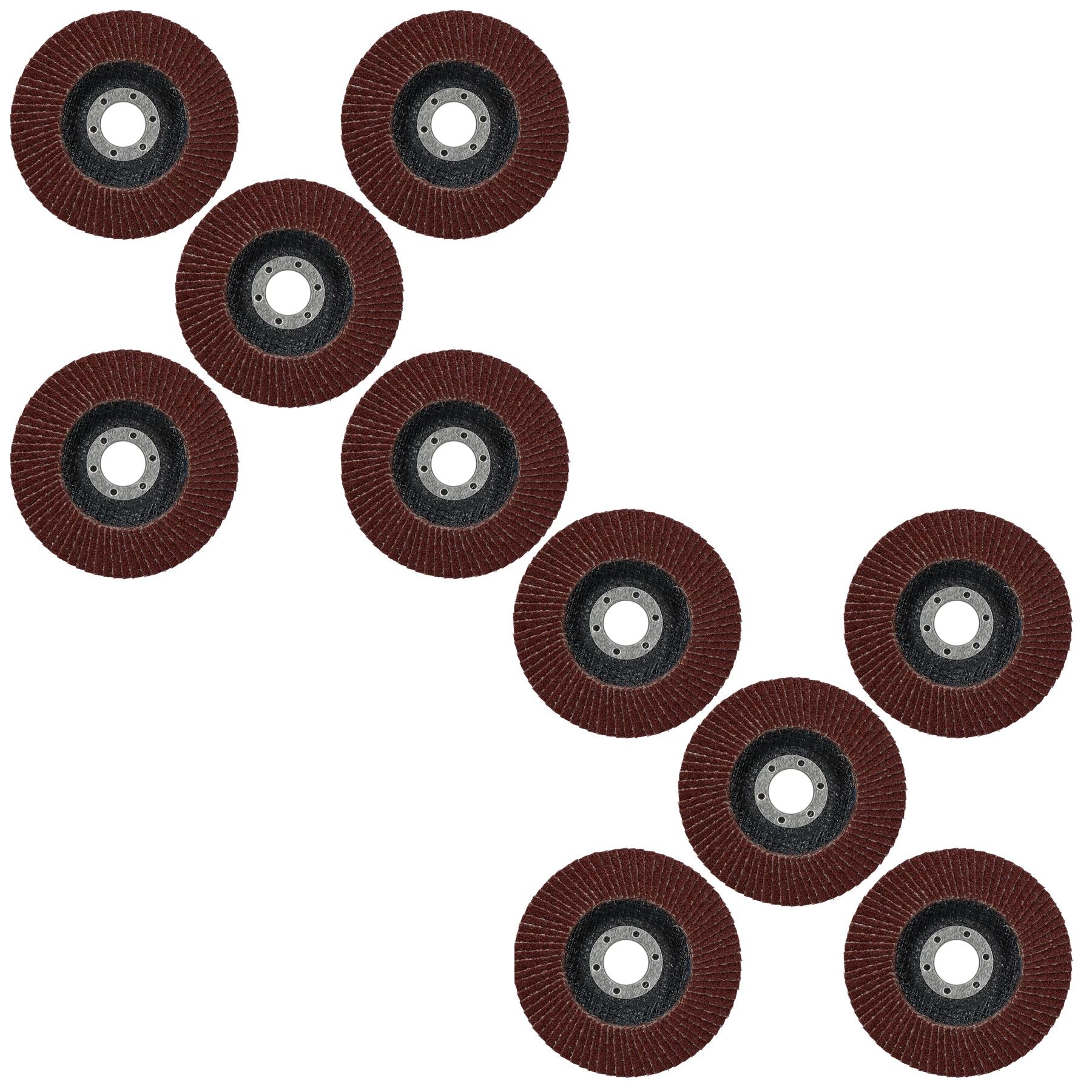 40 / 60 / 80 Grit Flap Discs Schleifen Schleifen Für 4-1/2 "Winkelschleifer