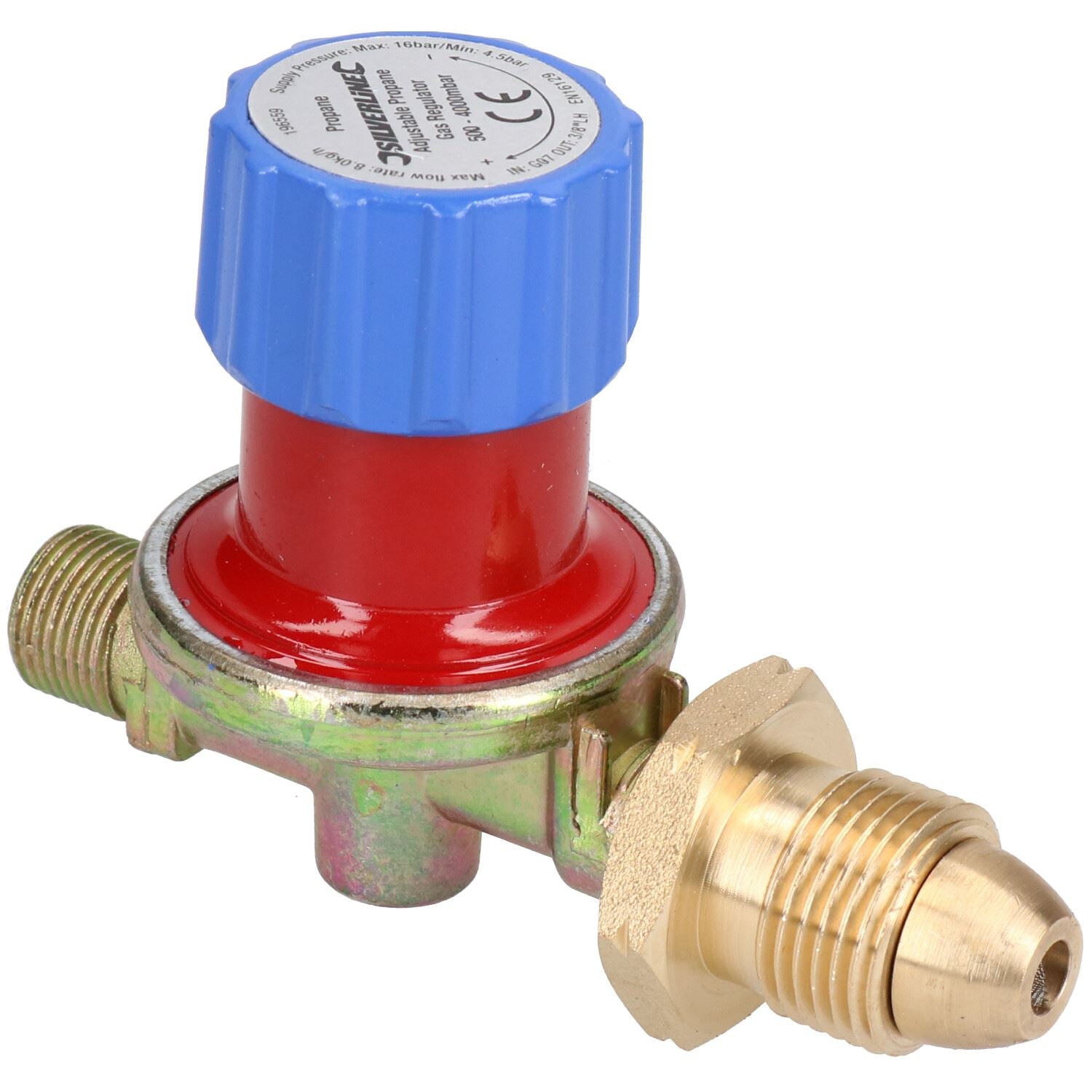 Variable Propane Gas Regulator 0.5 to 4 BAR For Calor Gas Bottles etc SIL215