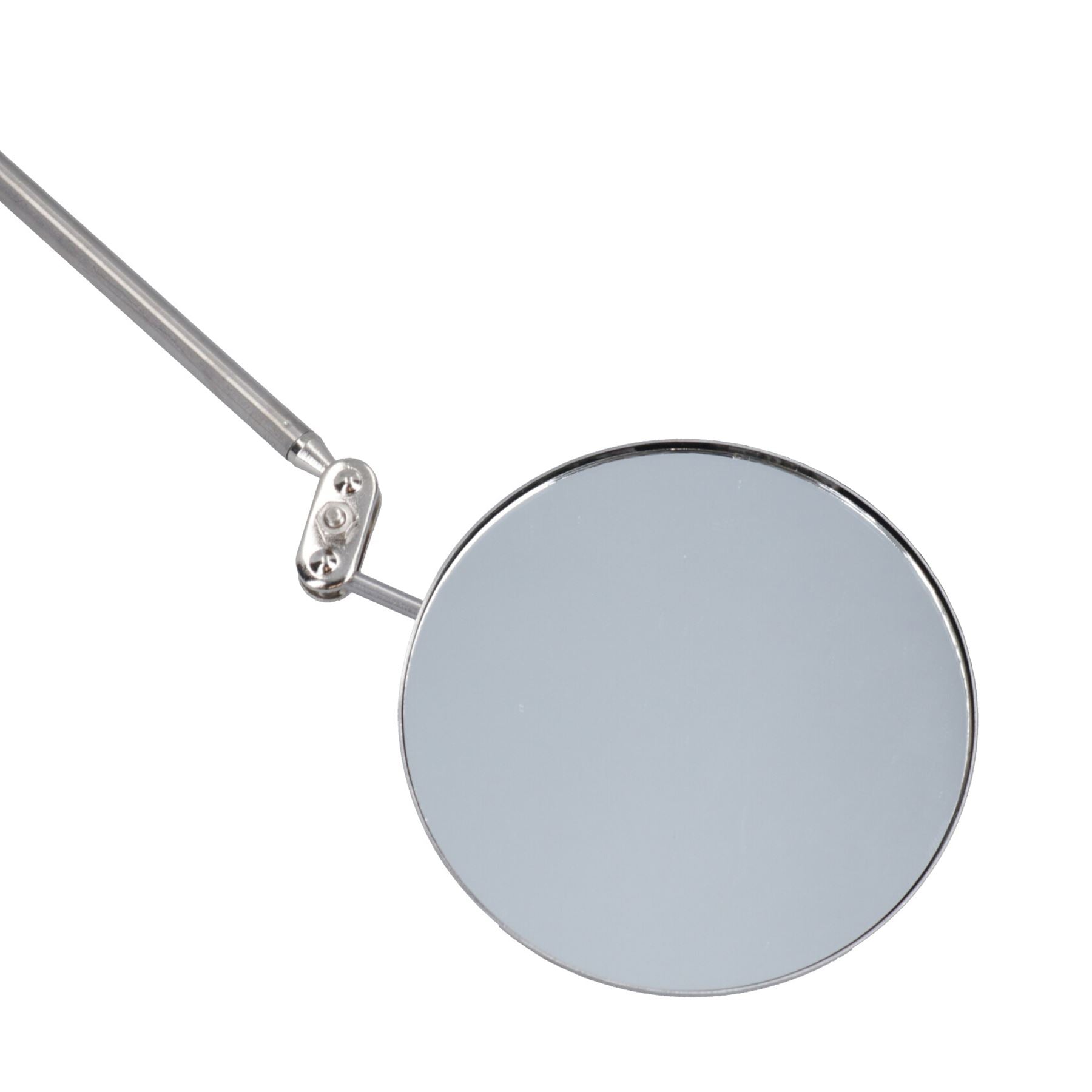 Miroir d'inspection circulaire télescopique de 85 mm extensible de 280 à 880 mm