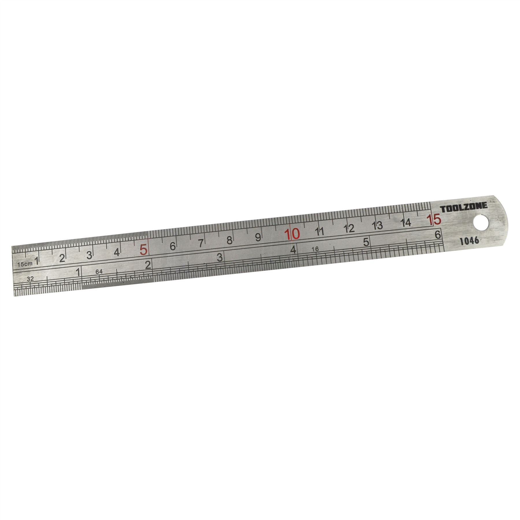 Stainless steel ruler 6" / 150mm / straight edge / rule / measuring TE433