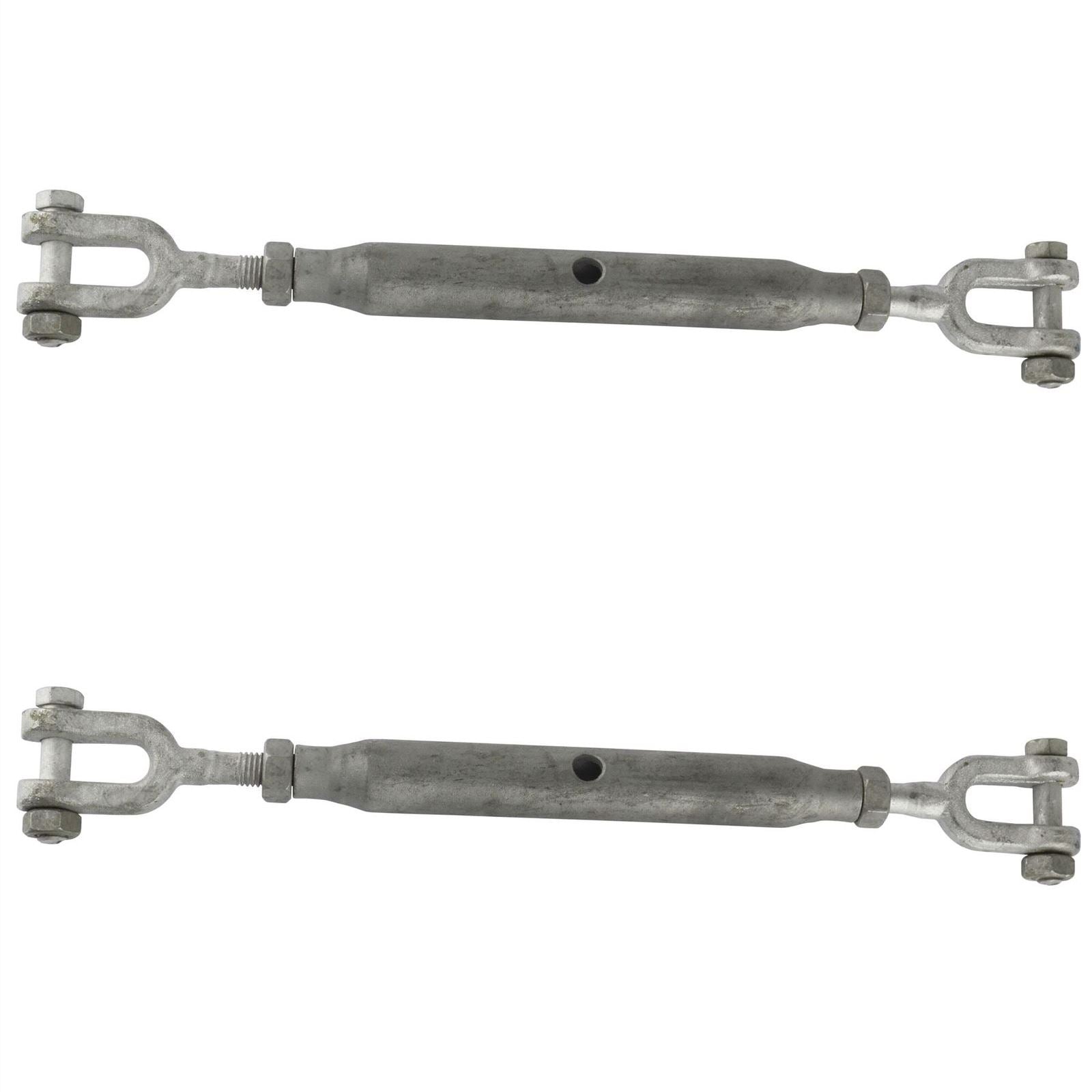 Vis de gréement 12 mm galvanisée, tendeur mâchoire à mâchoire