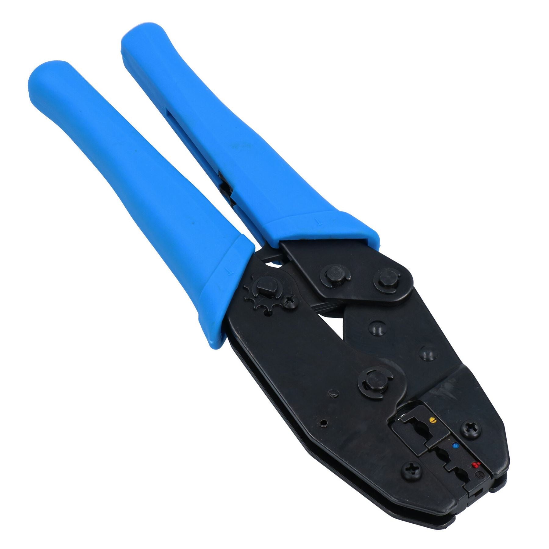 Ratschen-Crimpzange, Crimpzange für elektrische Crimps, Flachstecker, TE002