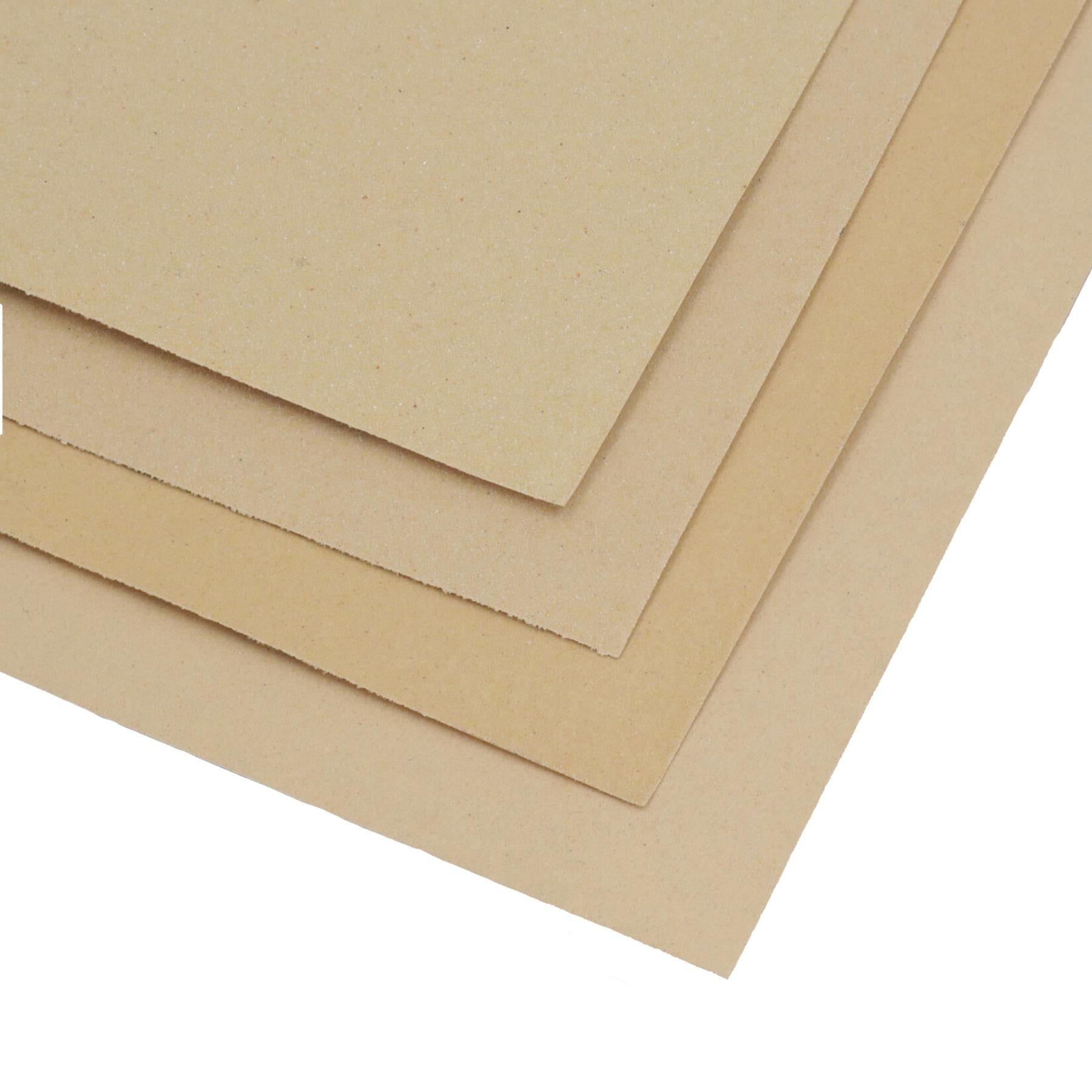 Lot de 30 feuilles abrasives en papier de verre assorties pour métal, bois, plastique, grains mixtes