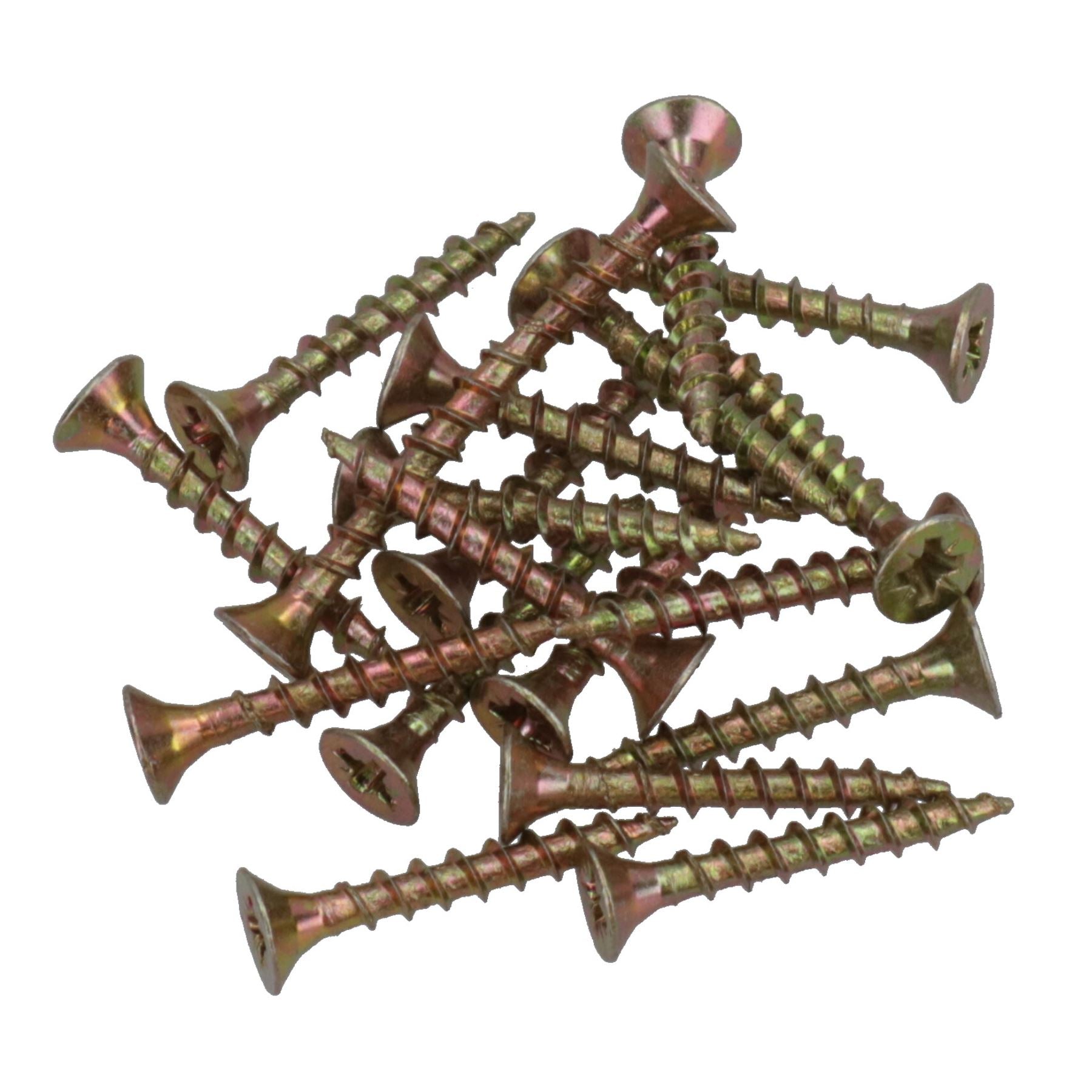 Vis à bois à tête fraisée 3,5 mm x 25 mm, empreinte PZ2