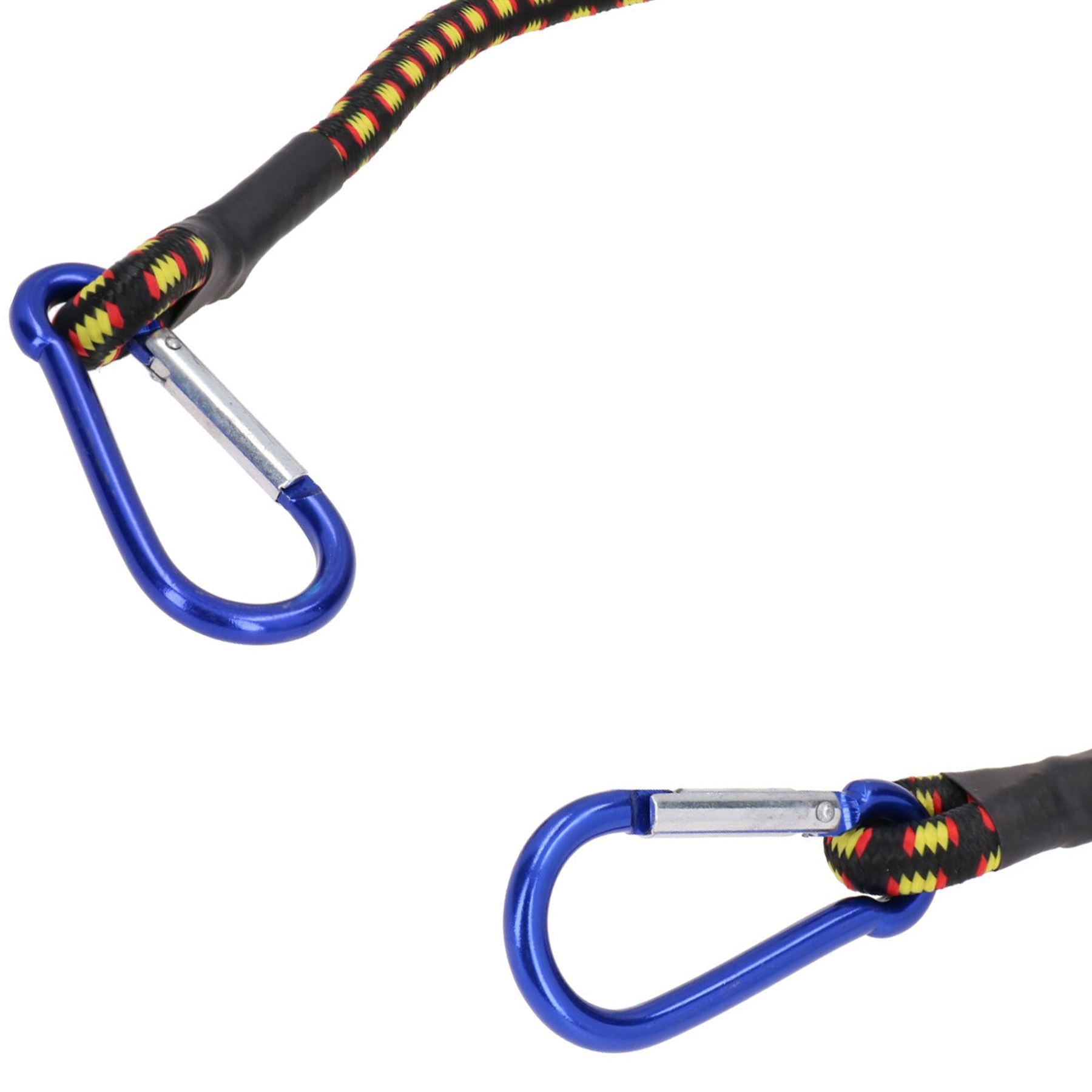 Sangle élastique de 24 po avec mousquetons en aluminium et support de fixation pour attache à crochet