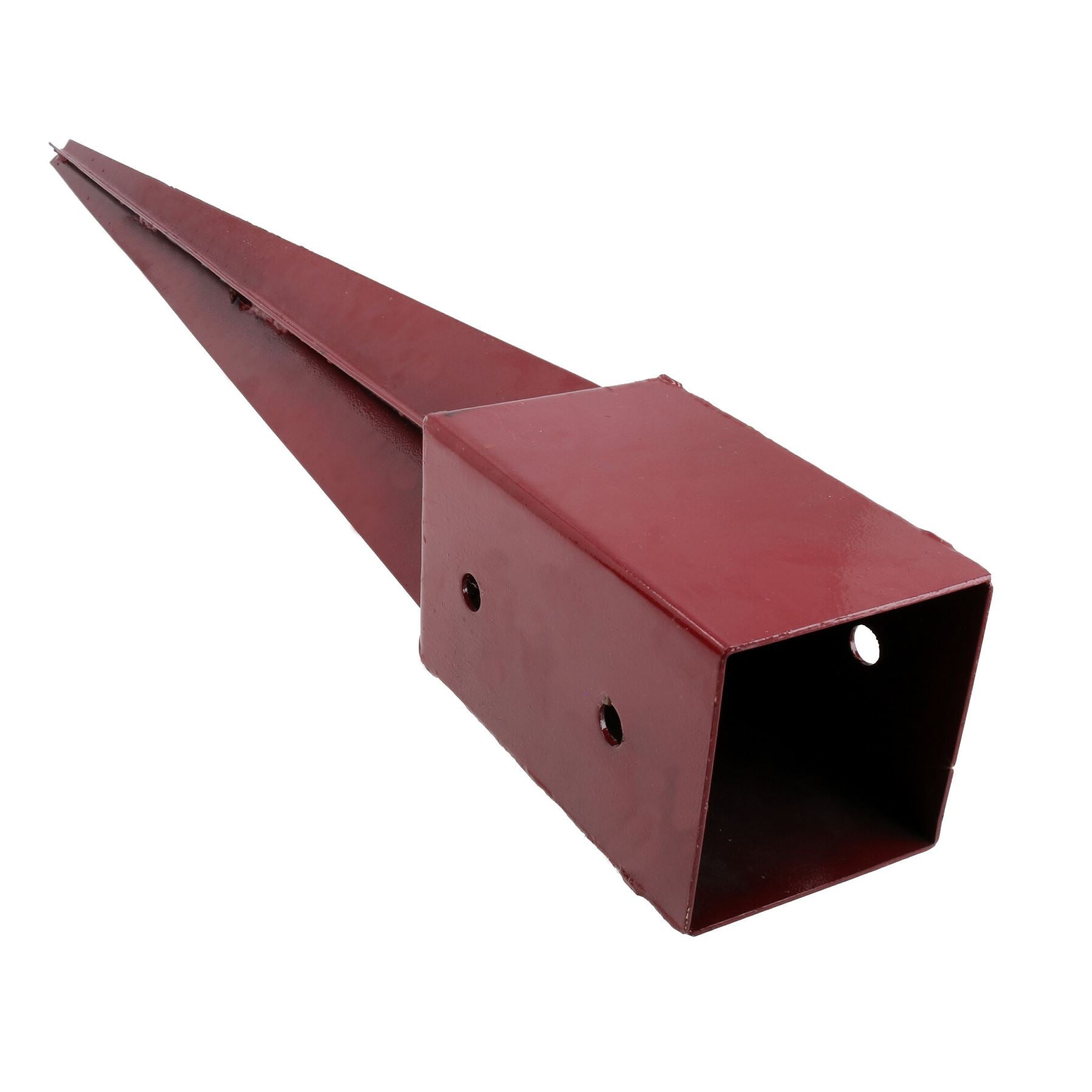 Support de poteau de clôture avec piquet à enfoncer pour poteaux 75 mm x 75 mm