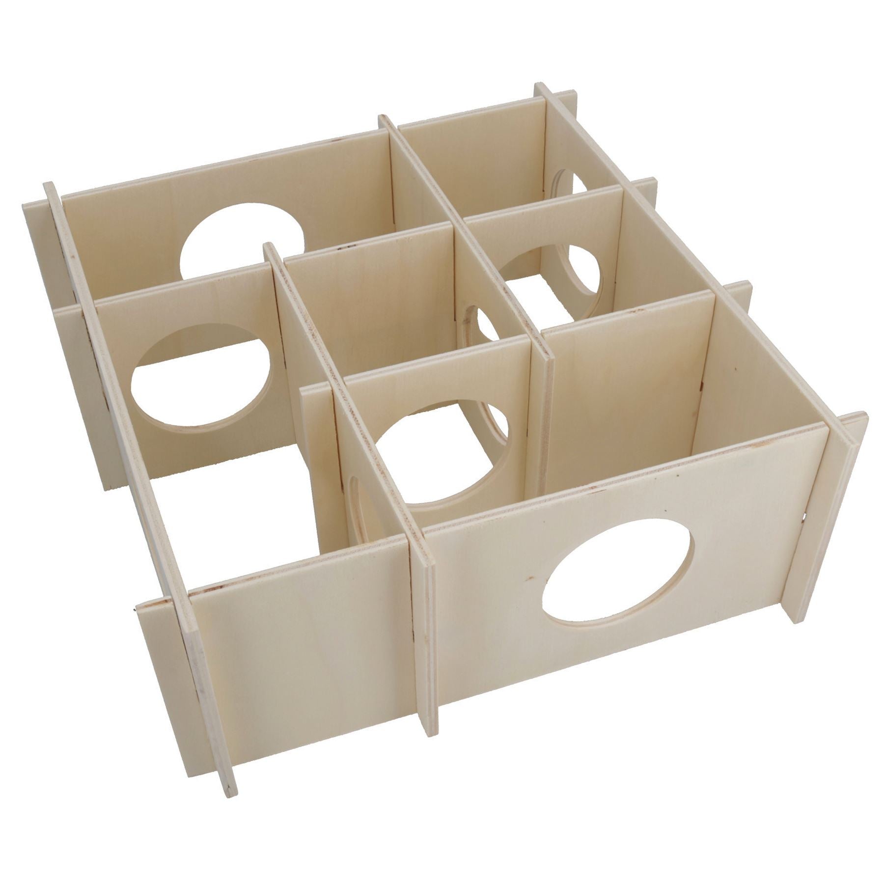 Jouet labyrinthe amusant en bois pour petits animaux, hamsters, souris, gerbilles, brise-ennui, cadeau