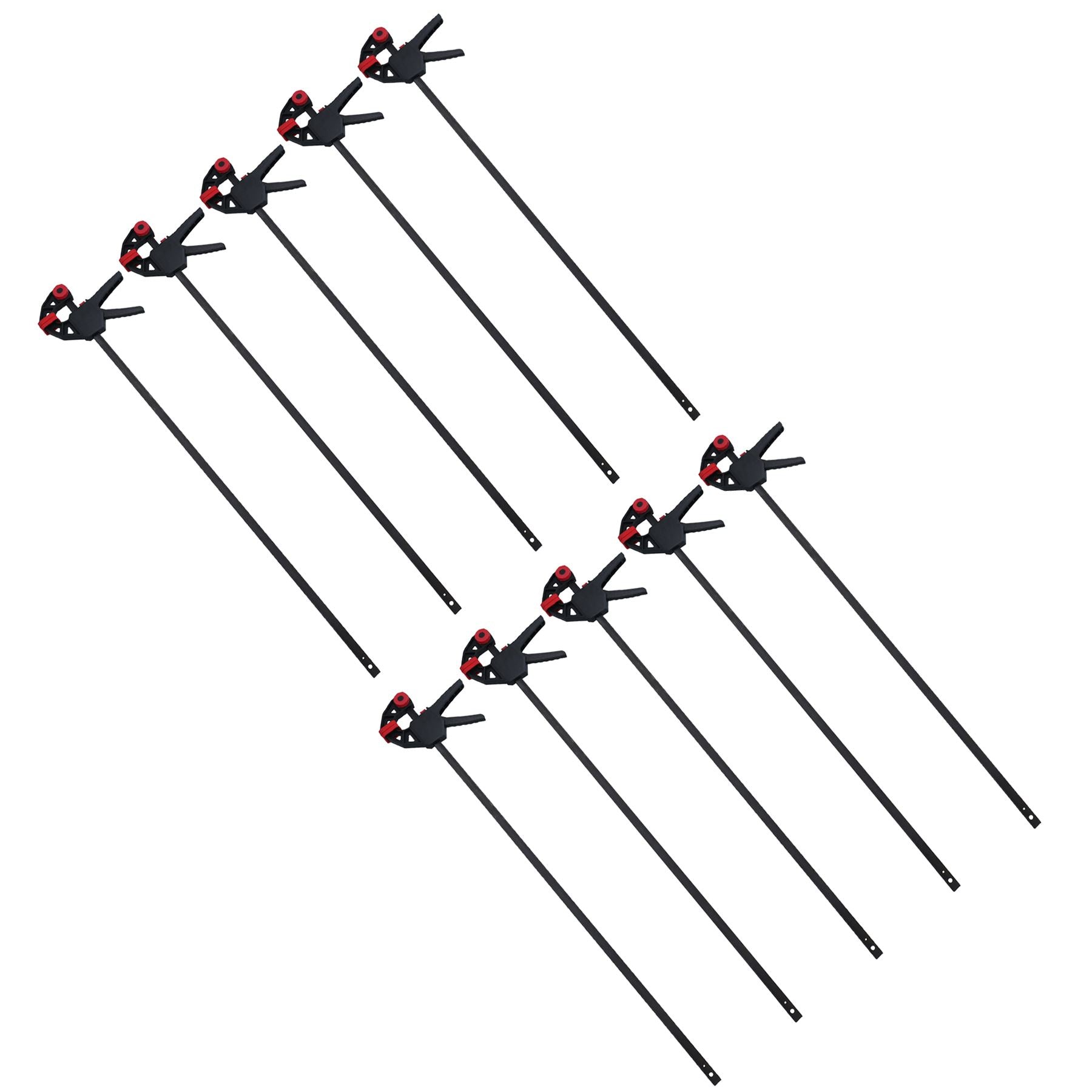 Pince à cliquet à dégagement rapide de 36 po, barre rapide, support de serrage, écarteur de poignée, fixation