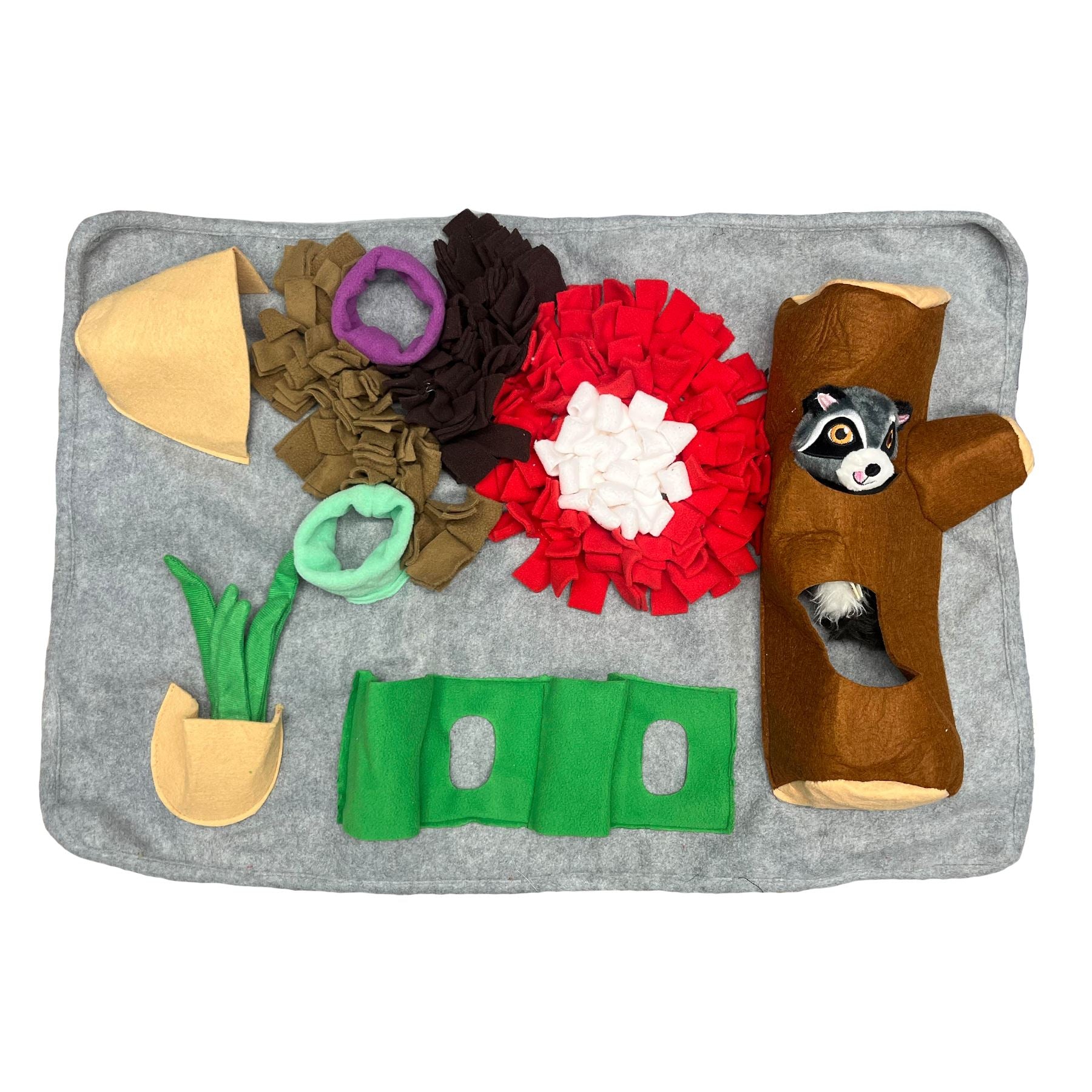 Interaktive Dig It Flauschige Matte mit süßem, intelligentem Hundespielzeug, Leckerli-Finder, Puzzle-Spielzeug, Geschenk