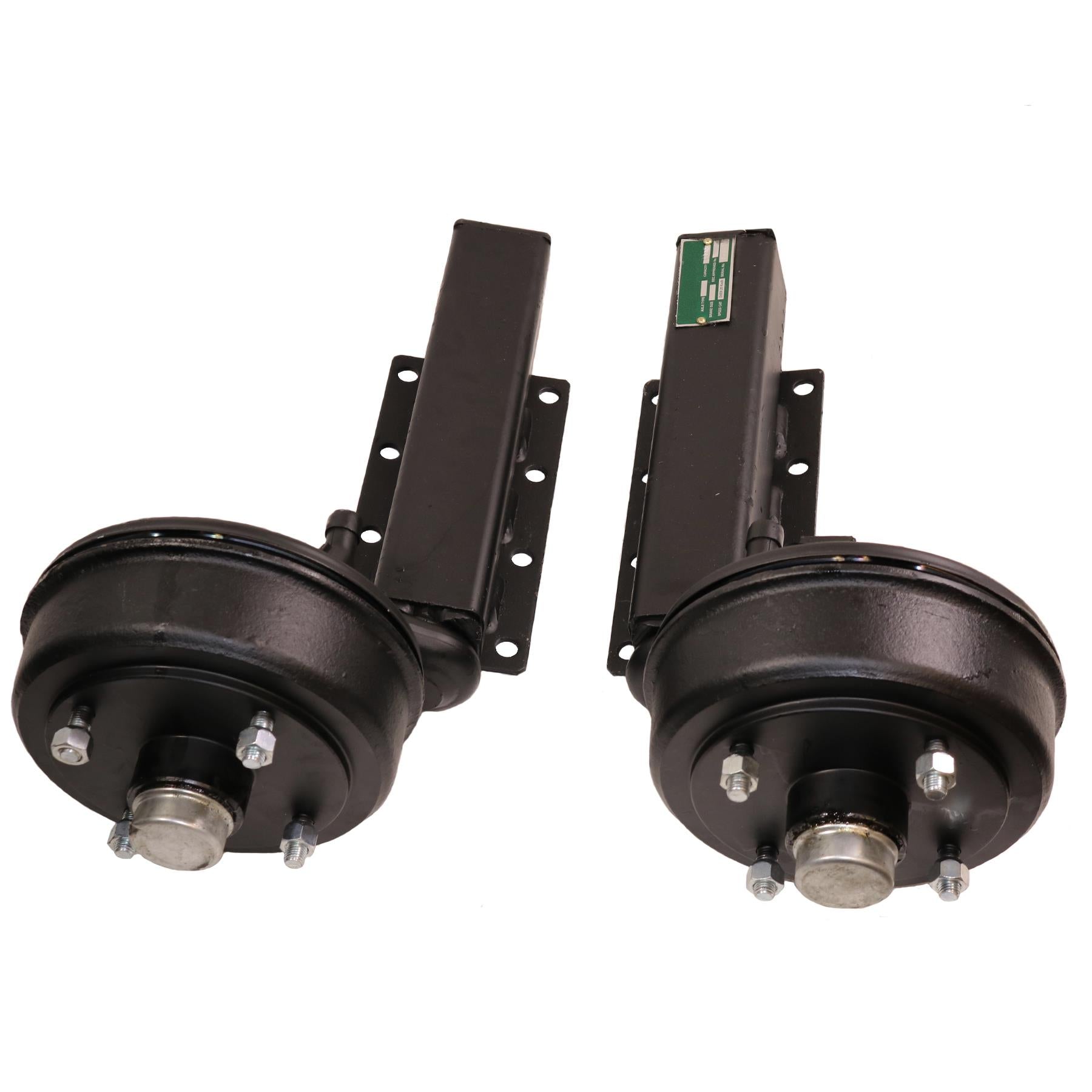 1300kg Commercial Trailer Braked Suspension Units PAIR with 5.5" PCD Drums