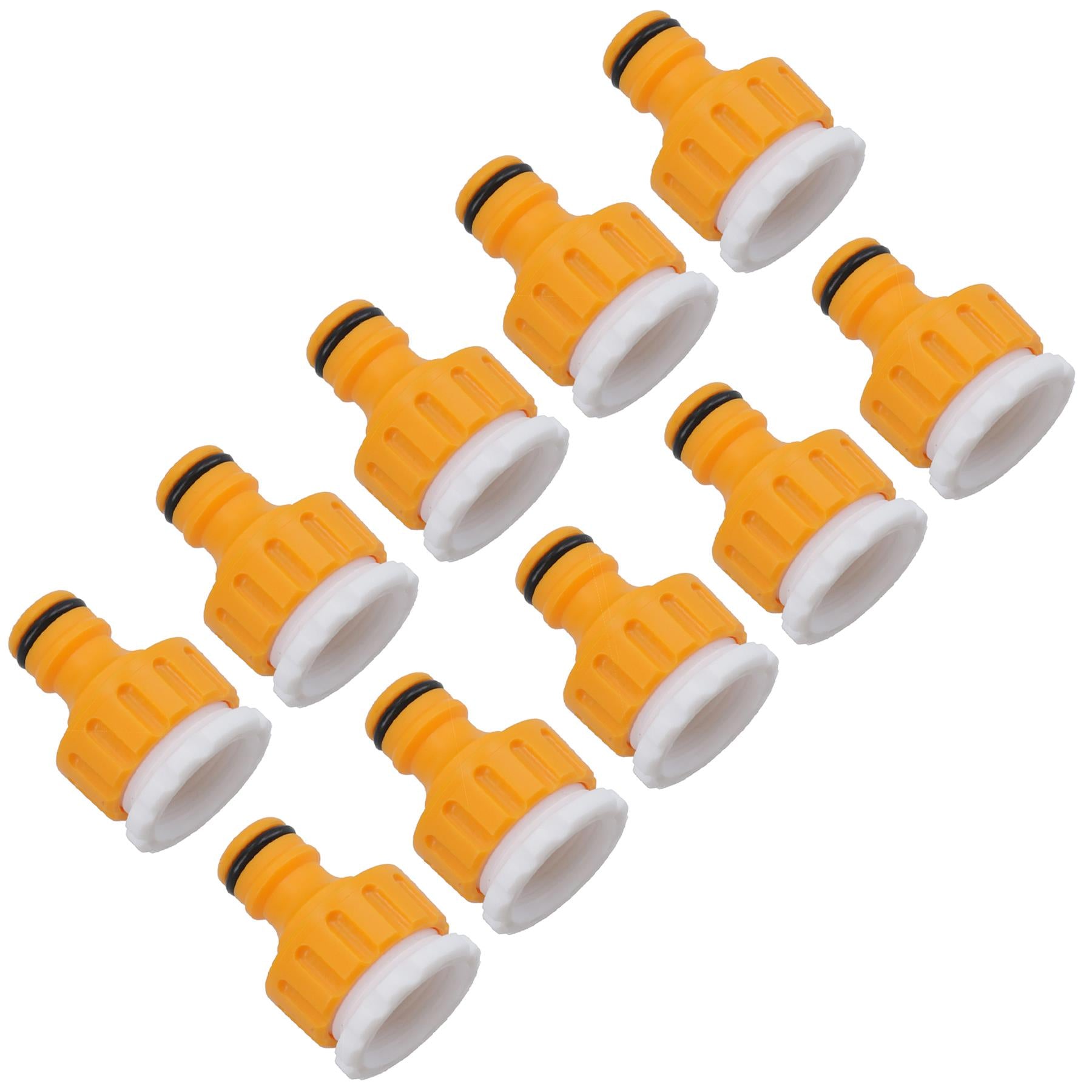 Outdoor Tap Garden Hose Connector 3/4in Thread + 1/2in Reducer Watering