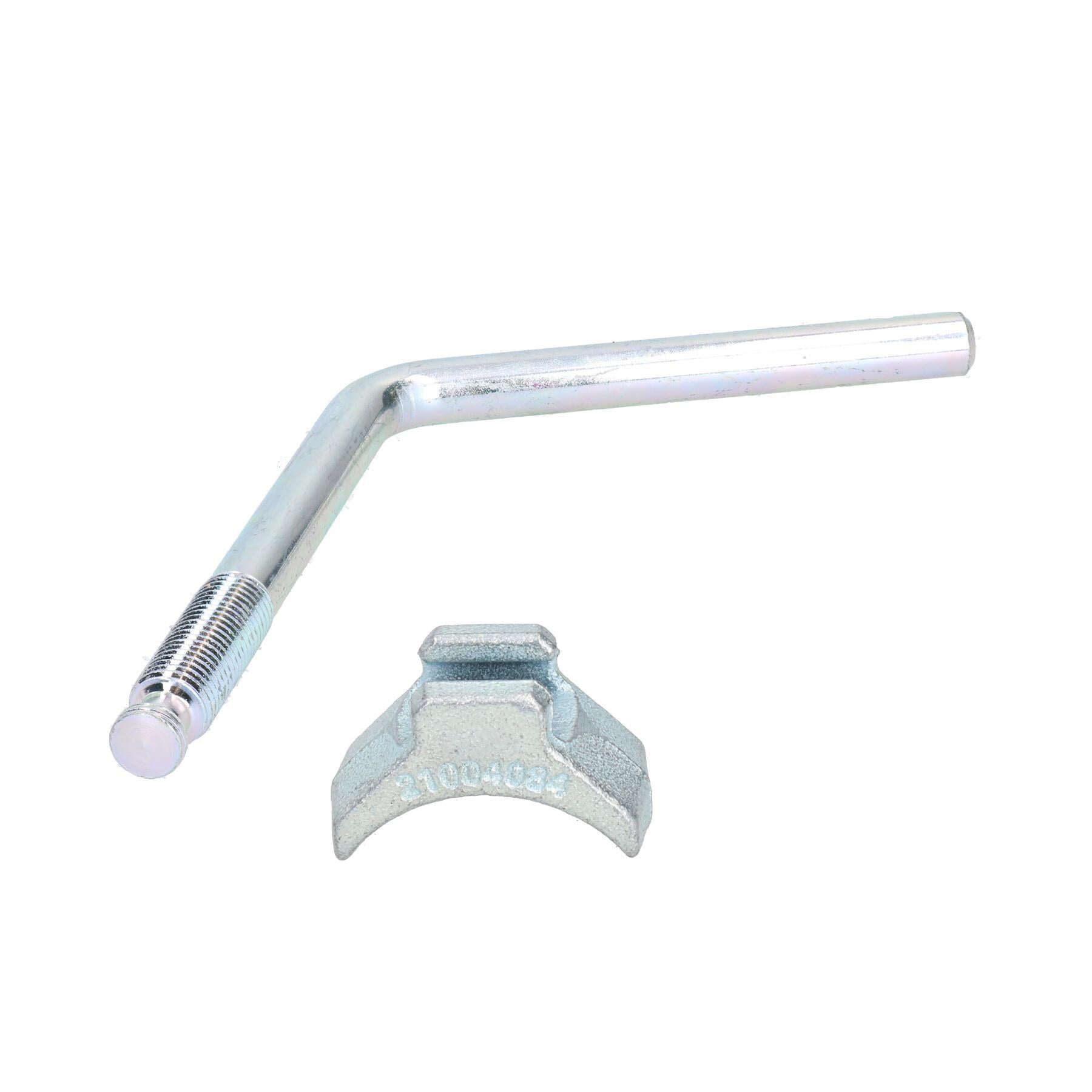 Long Jockey Wheel Clamp Handle & Pad for Knott Couplings to fit Ifor Williams Trailer