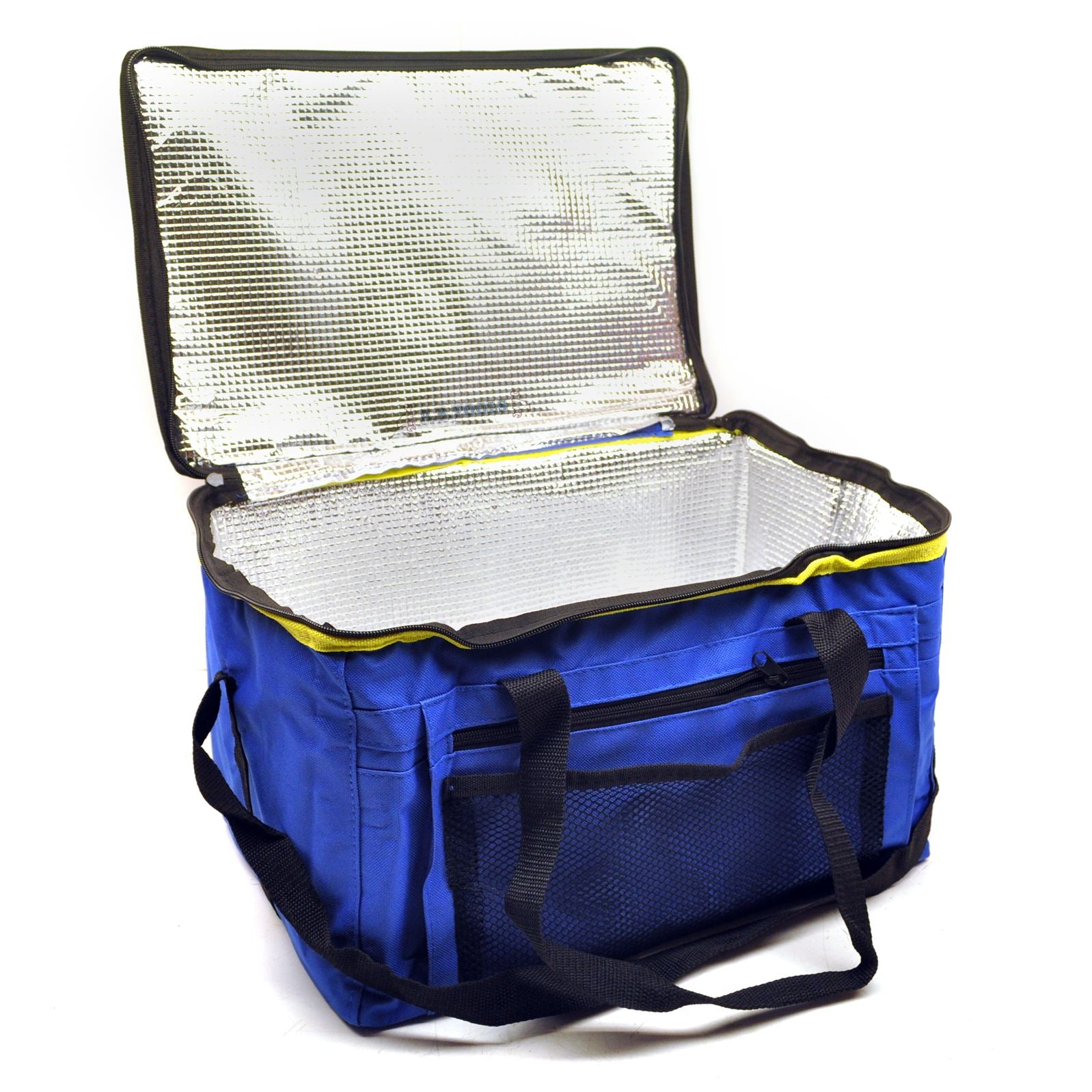 Grand Sac Isotherme 55L INSMEER - 80 Cans - Anti-Fuite Pliable Avec Décapsuleur - Camping Plage Pique-Nique