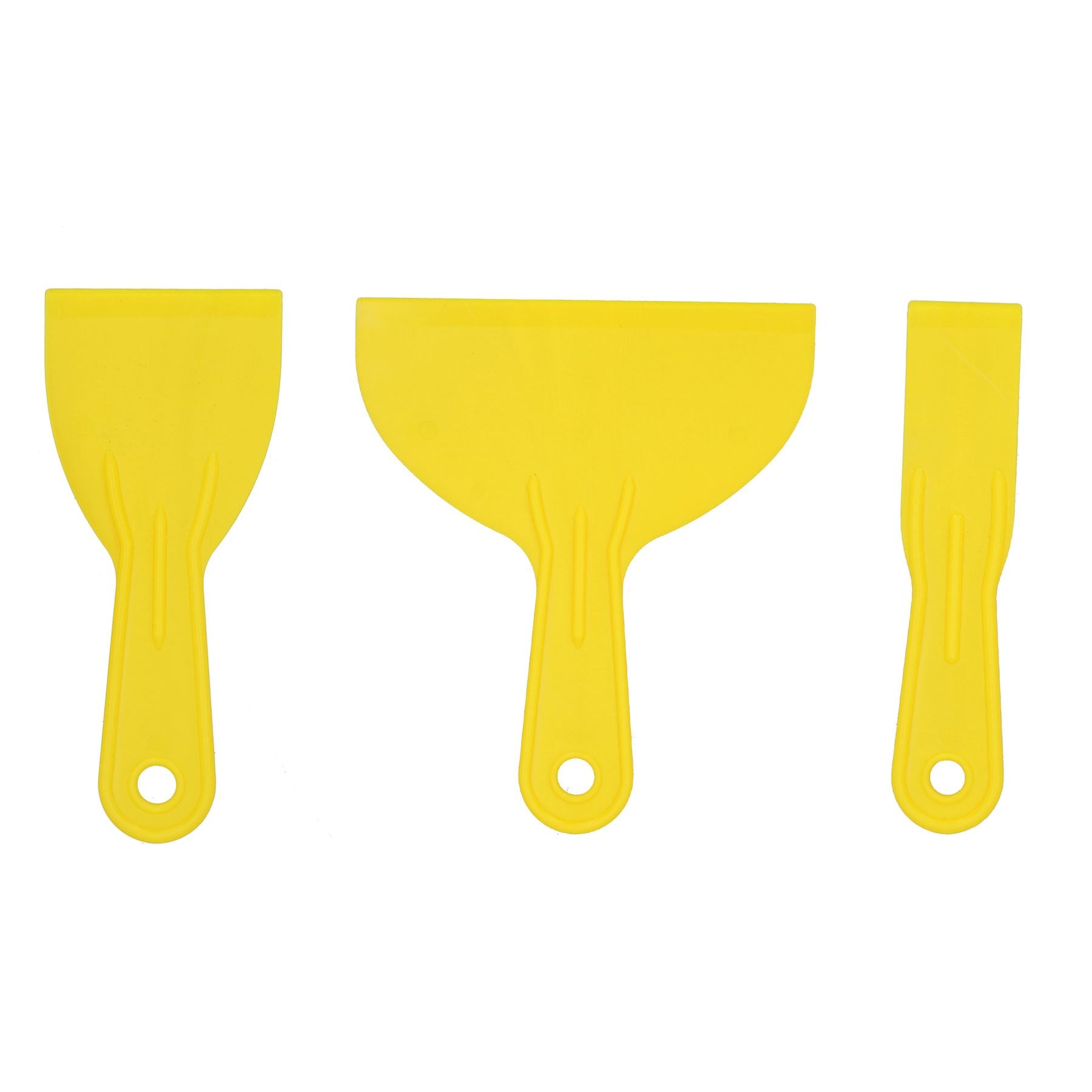 Lot de 3 couteaux à mastic, grattoir, spatule, épandeur de mastic, outils d'épandage 37 mm – 150 mm