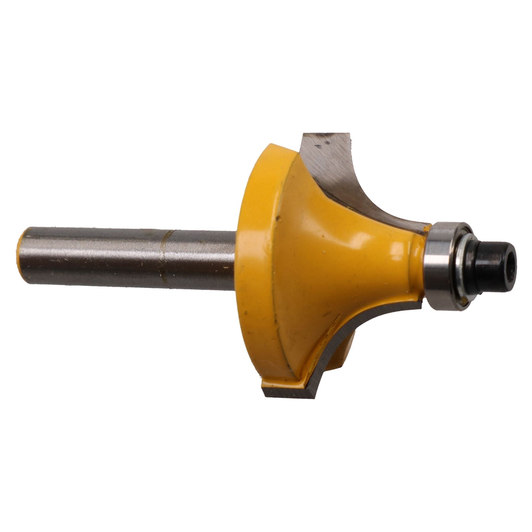 TCT-Rundfräser mit lagergeführtem Fräser, 28,6 mm, D 9,5 mm, R 1/4 Schaft