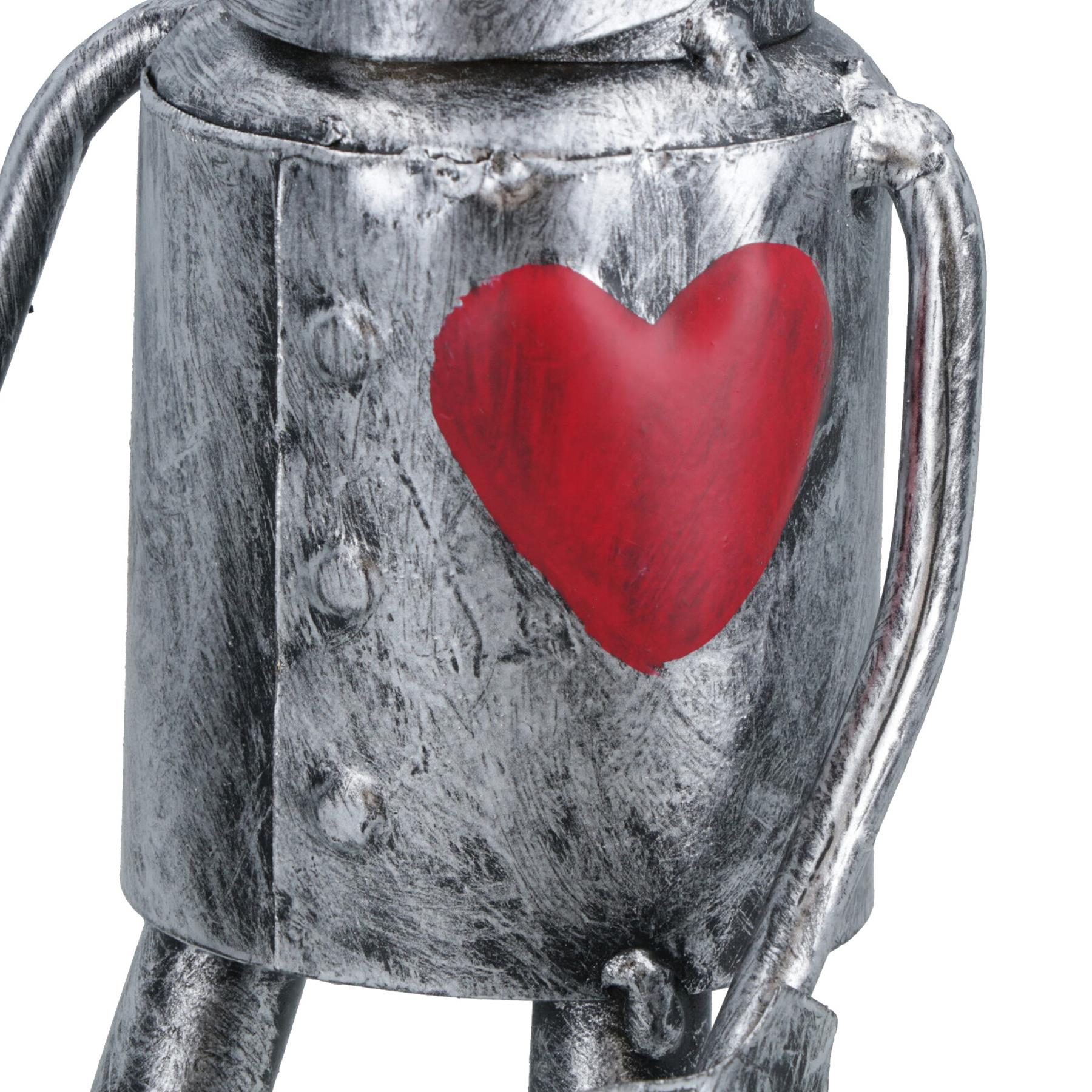 Tin Man Garden Ornament Lawn Art Sculpture Statue Yard Home Decor Small