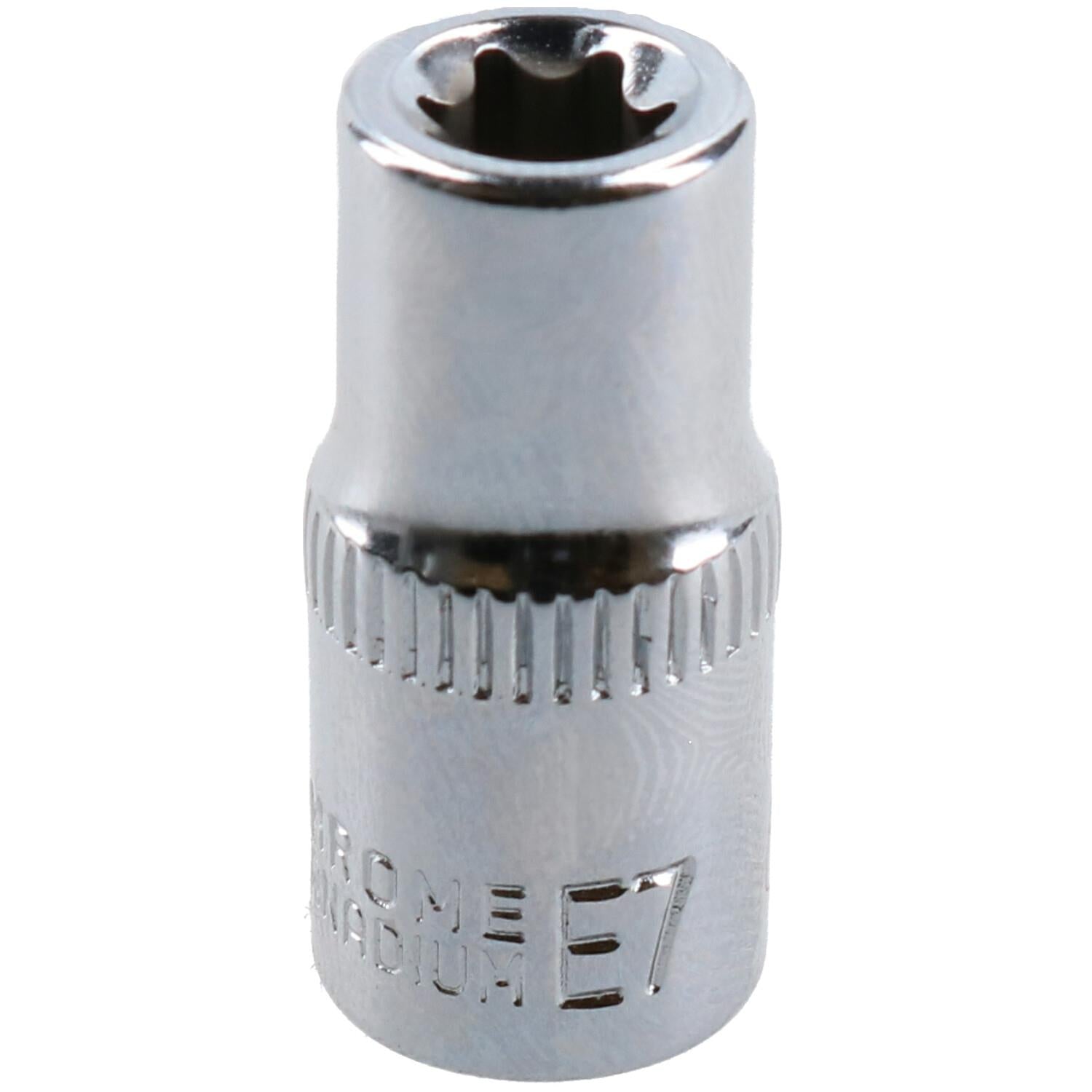 Female Torx Socket Star Bit Standard External Chrome Vanadium