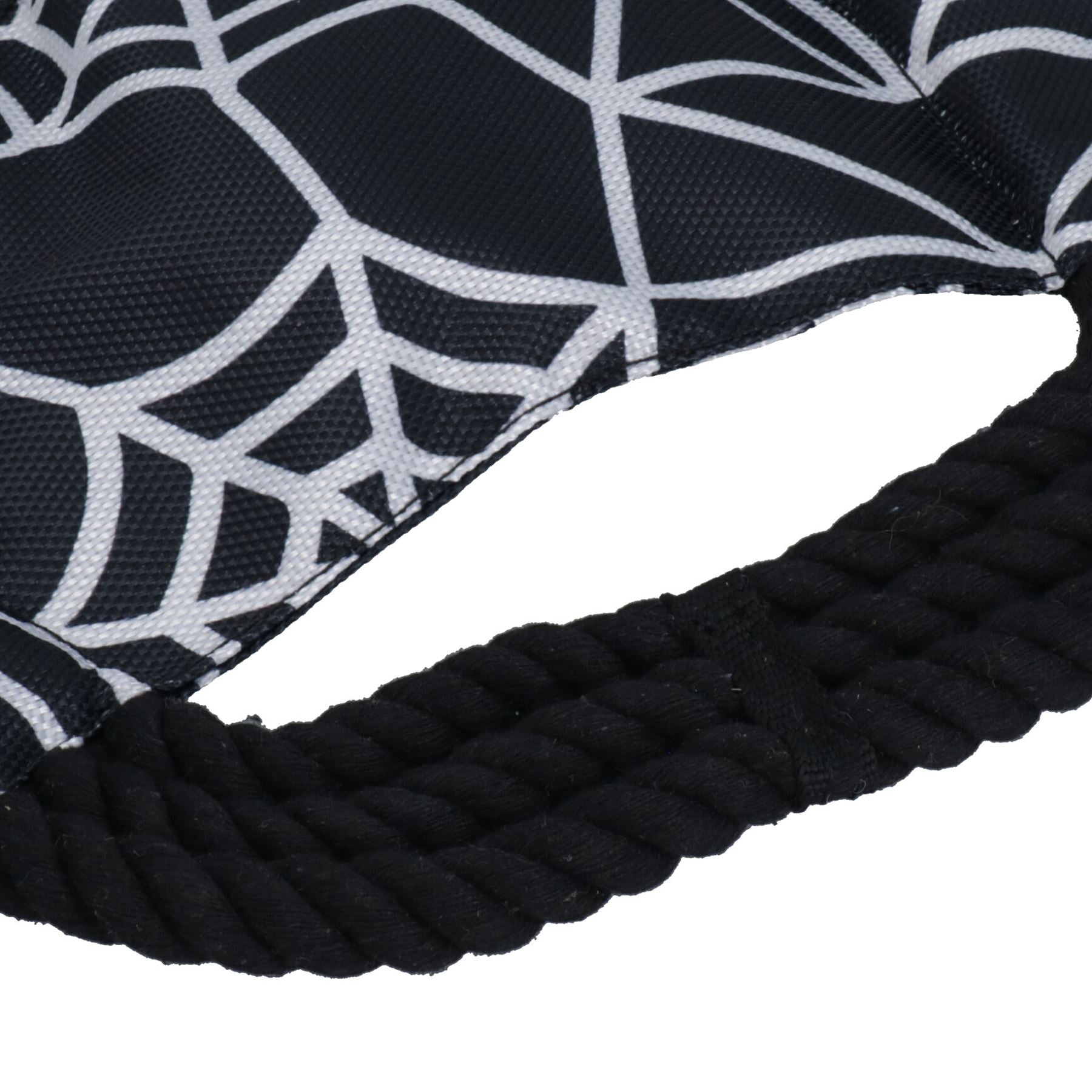 Hundewelpen klein Halloween Geschenk Nylon Seil Spinnennetz Seil Frisbee Spielspielzeug