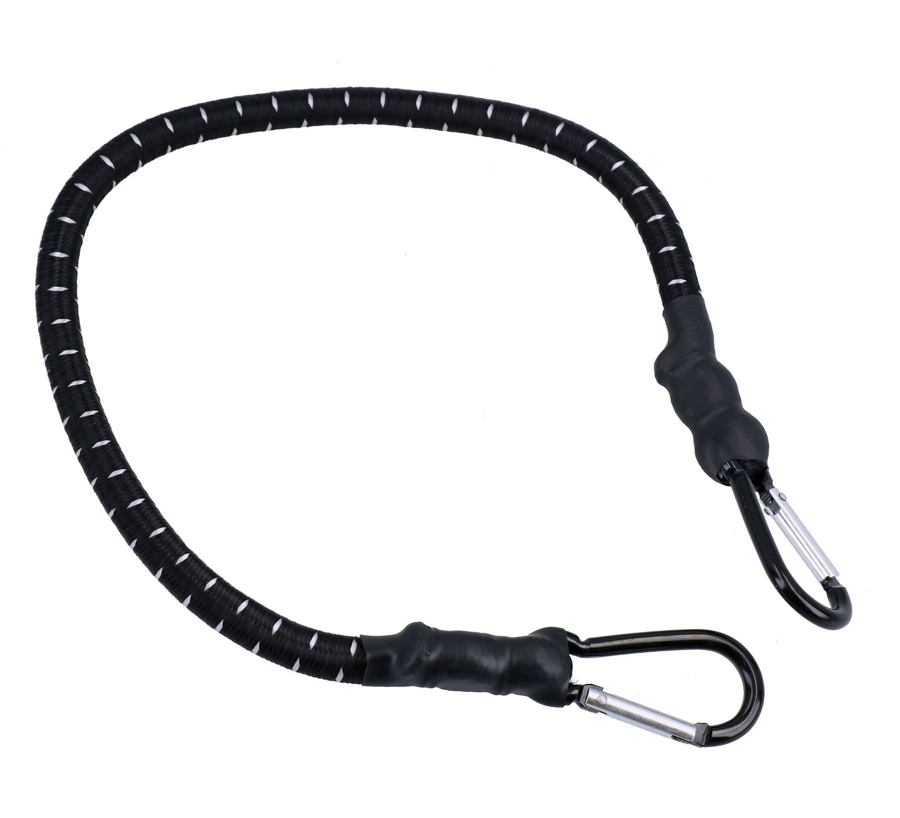 Sangle élastique de 24 po avec mousquetons en métal et support de fixation pour attache