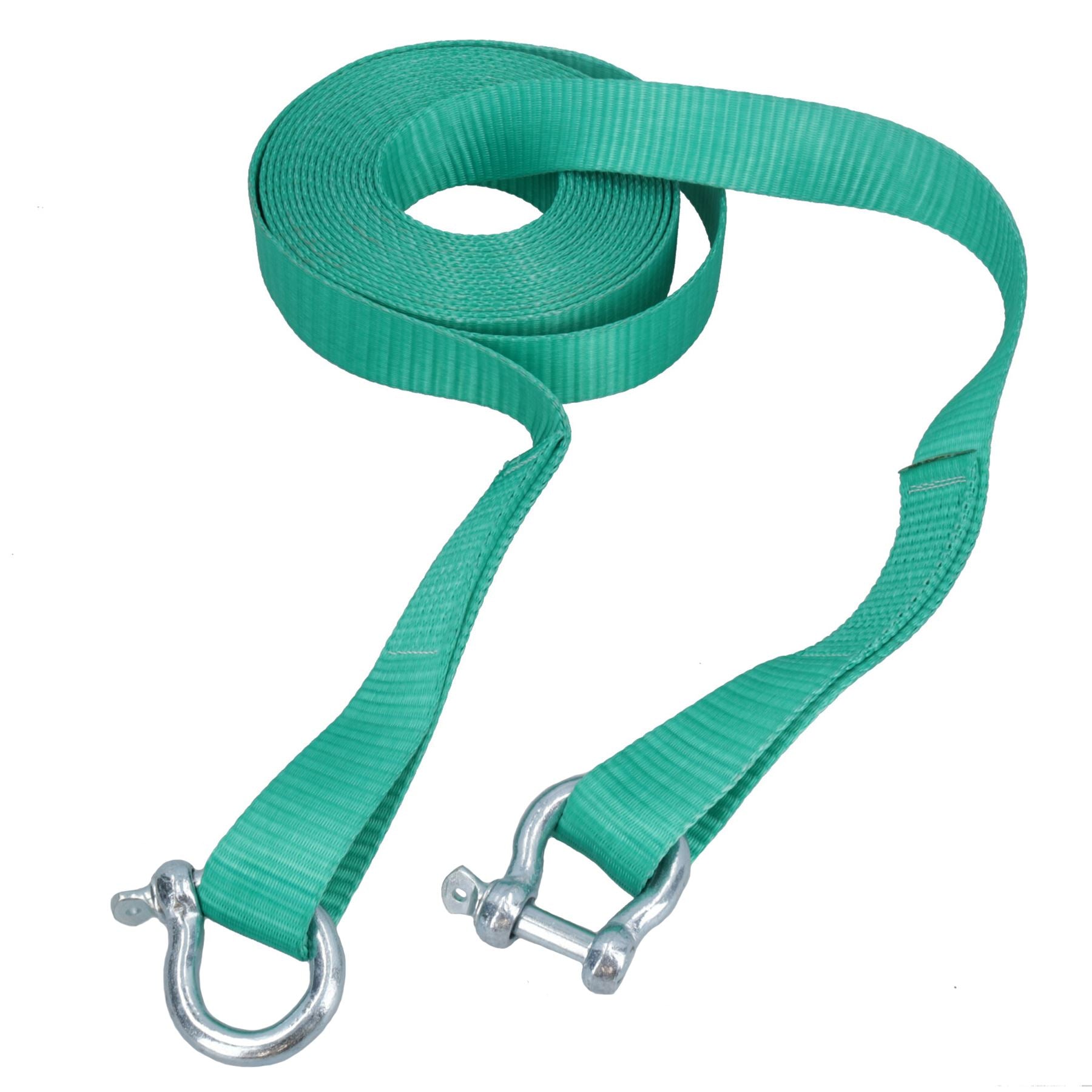 Sangle de remorquage longue de 20 m et deux manilles Sac de rangement 8 T 4x4 tout-terrain