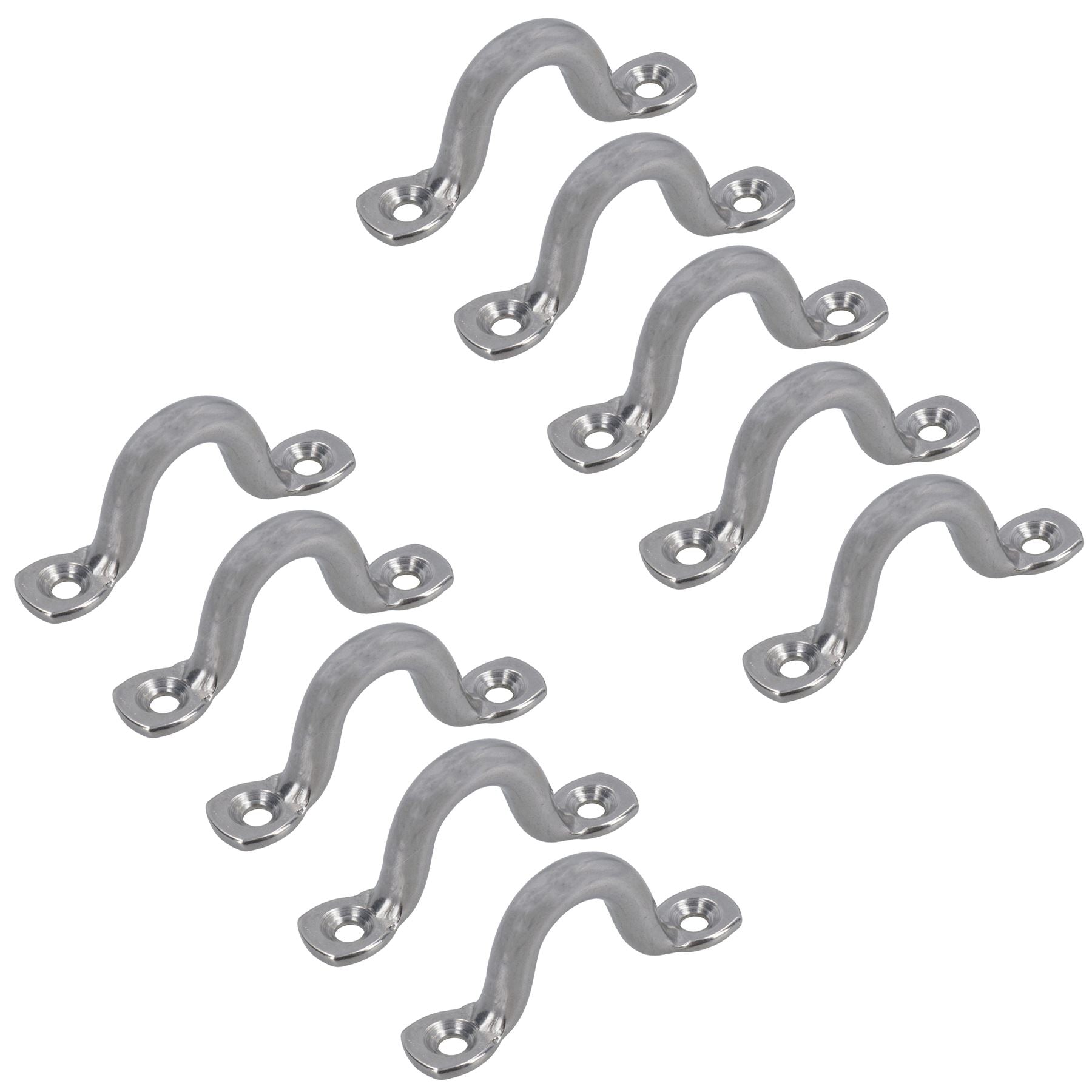 Sangle d'arrimage à œillet en acier inoxydable de 4 mm, qualité marine 316
