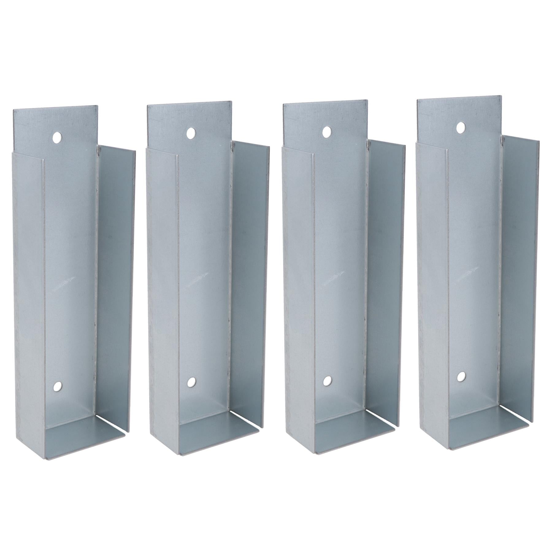 Gravel Board Clip Fence Panel Holder Mounting Bracket 25/50mm x 150/225mm