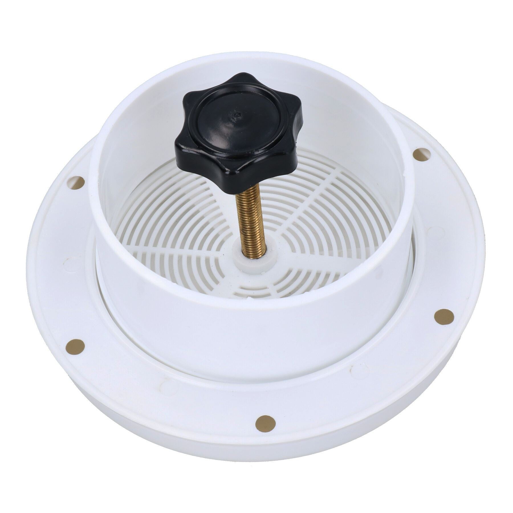 Aérateur de toit en forme de champignon Ventilateur statique Couvercle refermable Bateau Camping-car