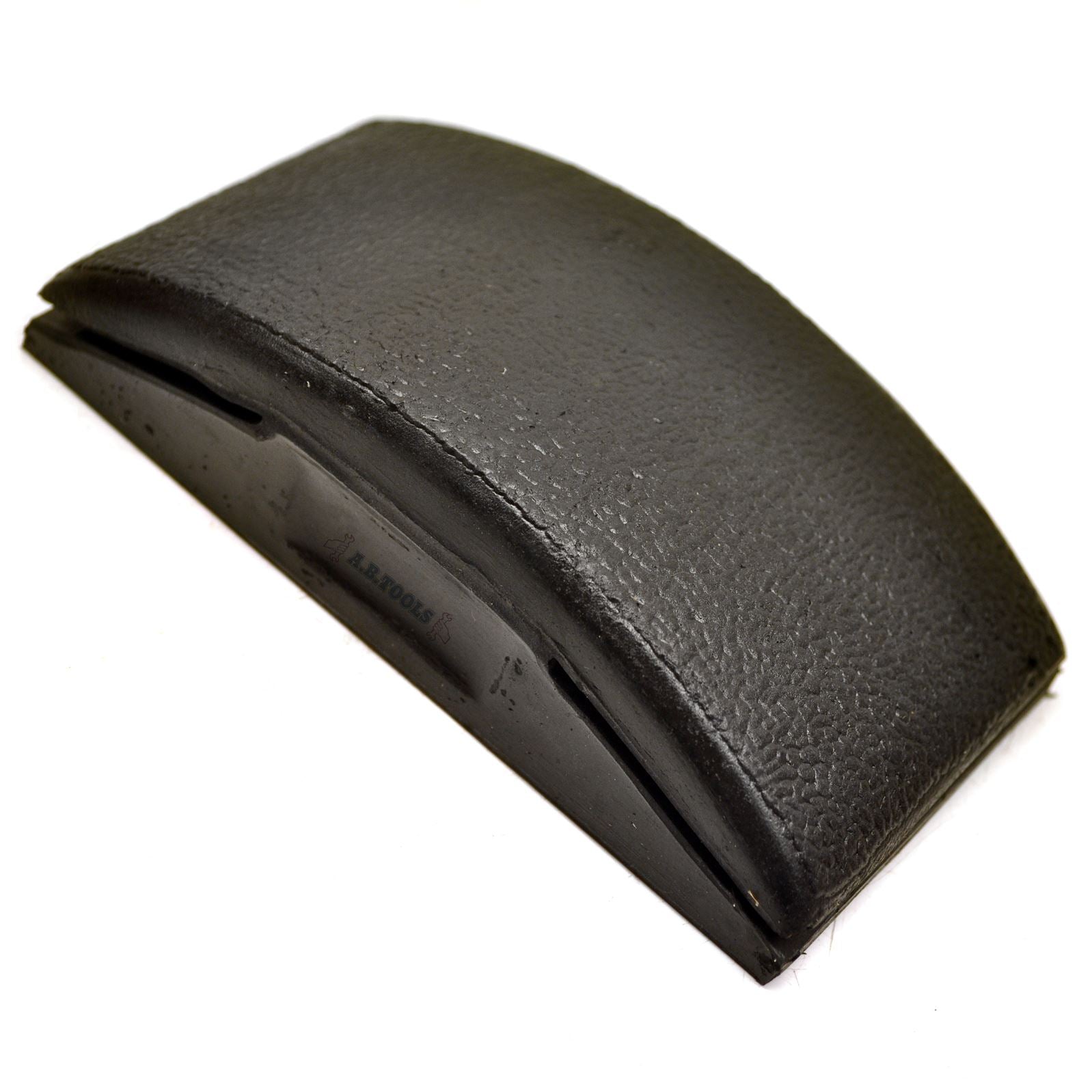 Massiver Schleifblock aus Gummi, zum Nass- und Trockenschleifen und Schlichten, 125 mm x 65 mm, TE560