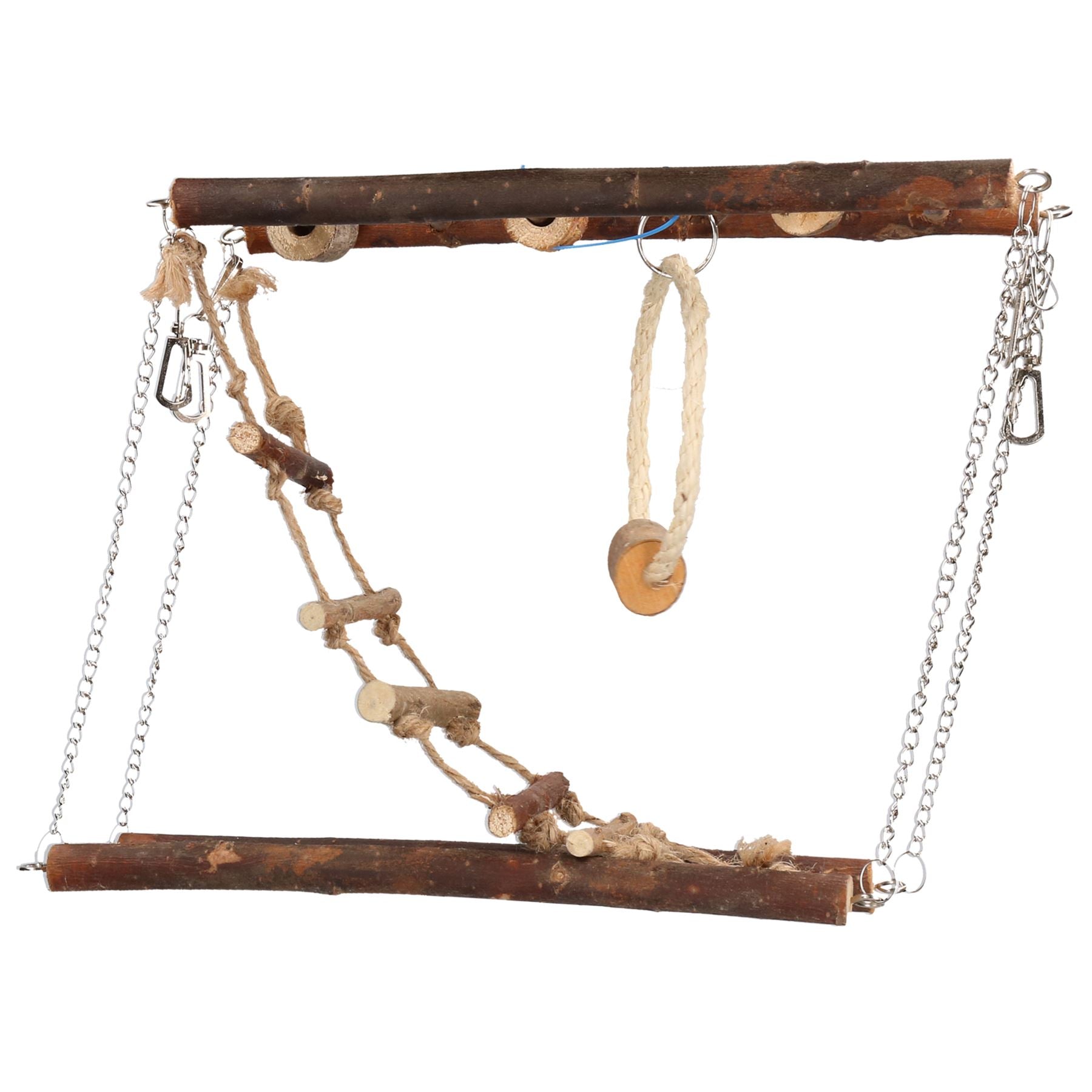 Pont suspendu pour petits animaux, anti-ennui, pour hamster, 28 x 9 x 20 cm