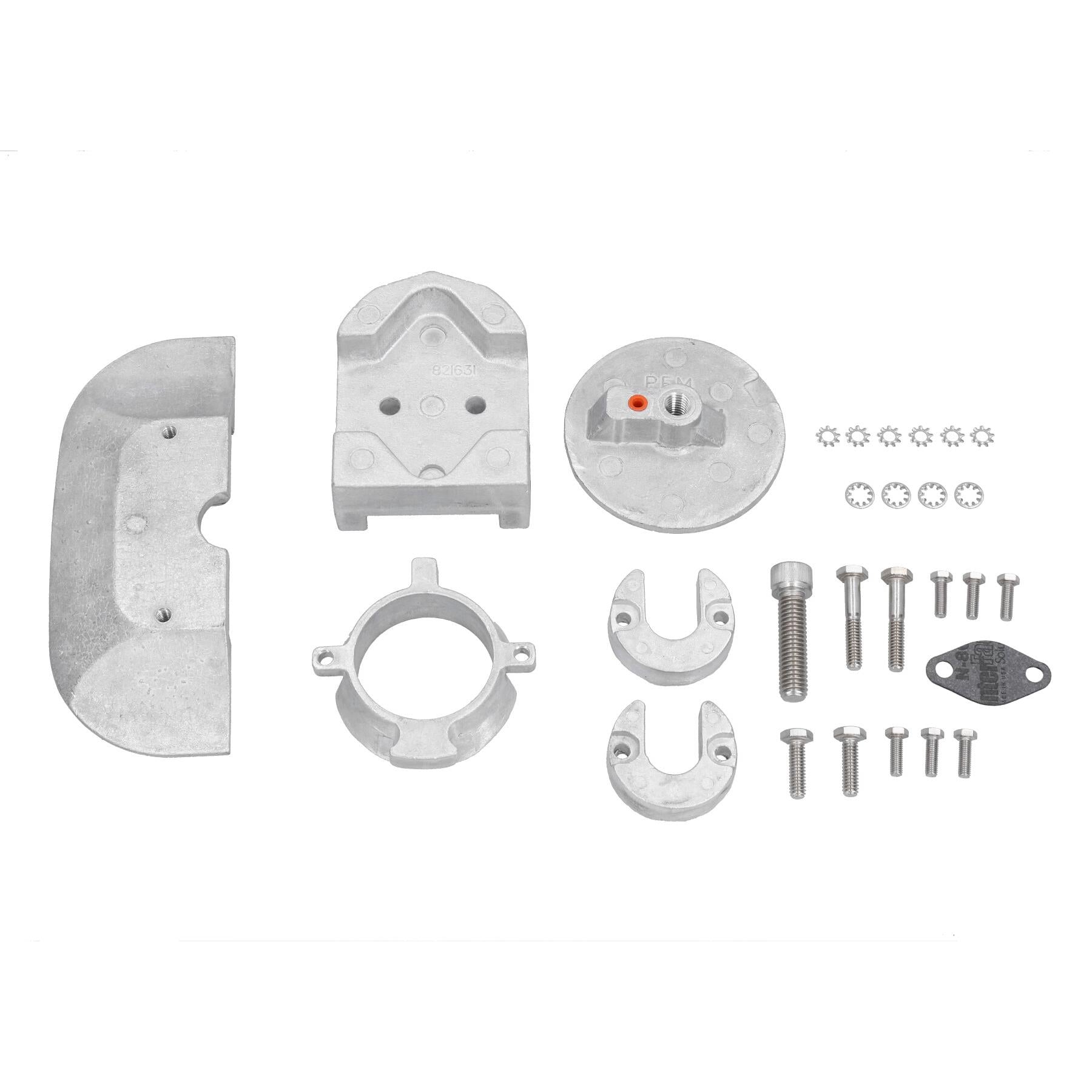 Mercury Mercruiser Alpha One Gen II Anodensatz Aluminiumlegierung Z-Antrieb