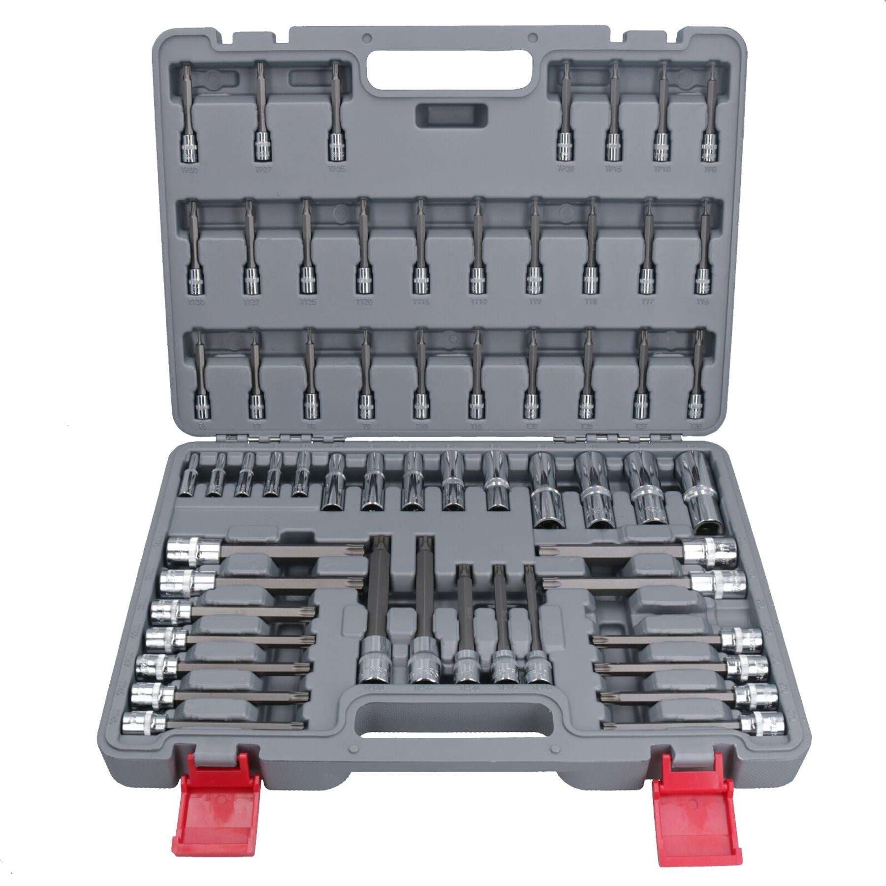 Douilles Torx Star Tamper Proof Star Plus E mâles et femelles T6 – T70 E4 – E24 60 pièces