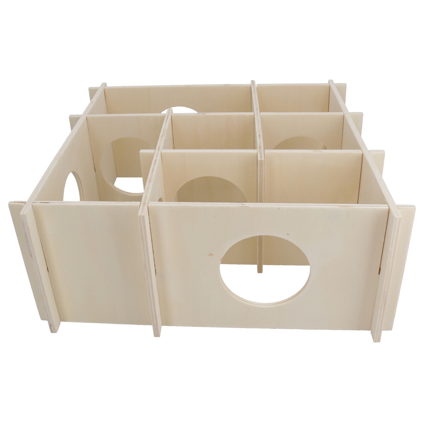 Jouet labyrinthe amusant en bois pour petits animaux, hamsters, souris, gerbilles, brise-ennui, cadeau
