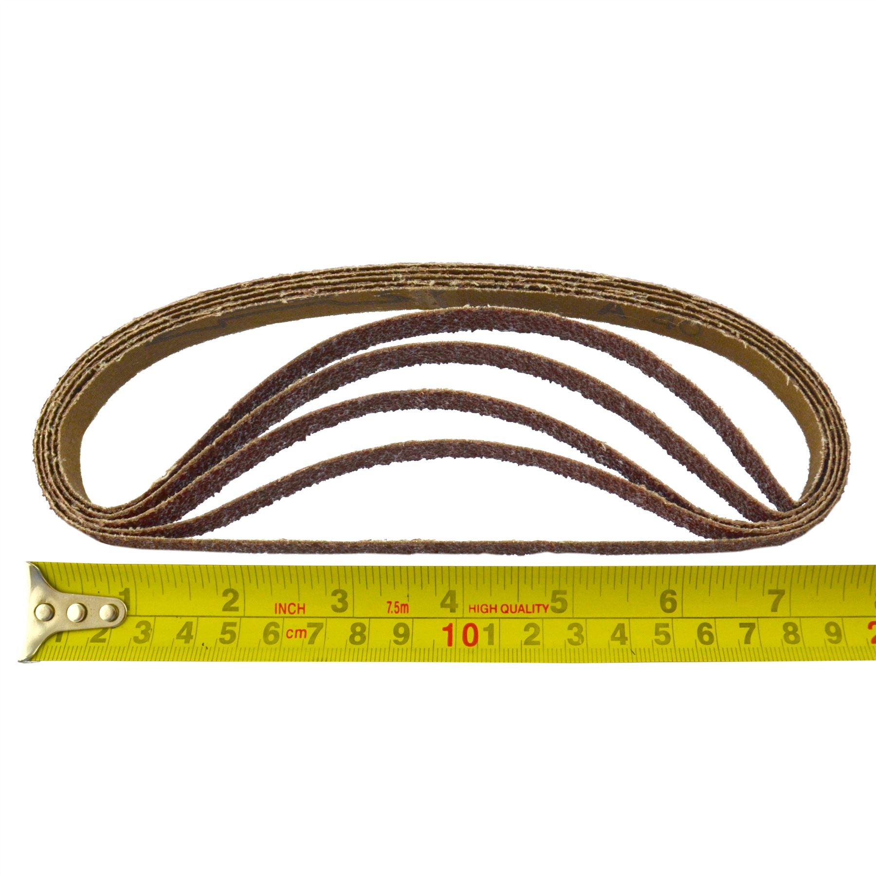 457 x 13 mm Courroie de ponçage abrasive pour ponceuse à main
