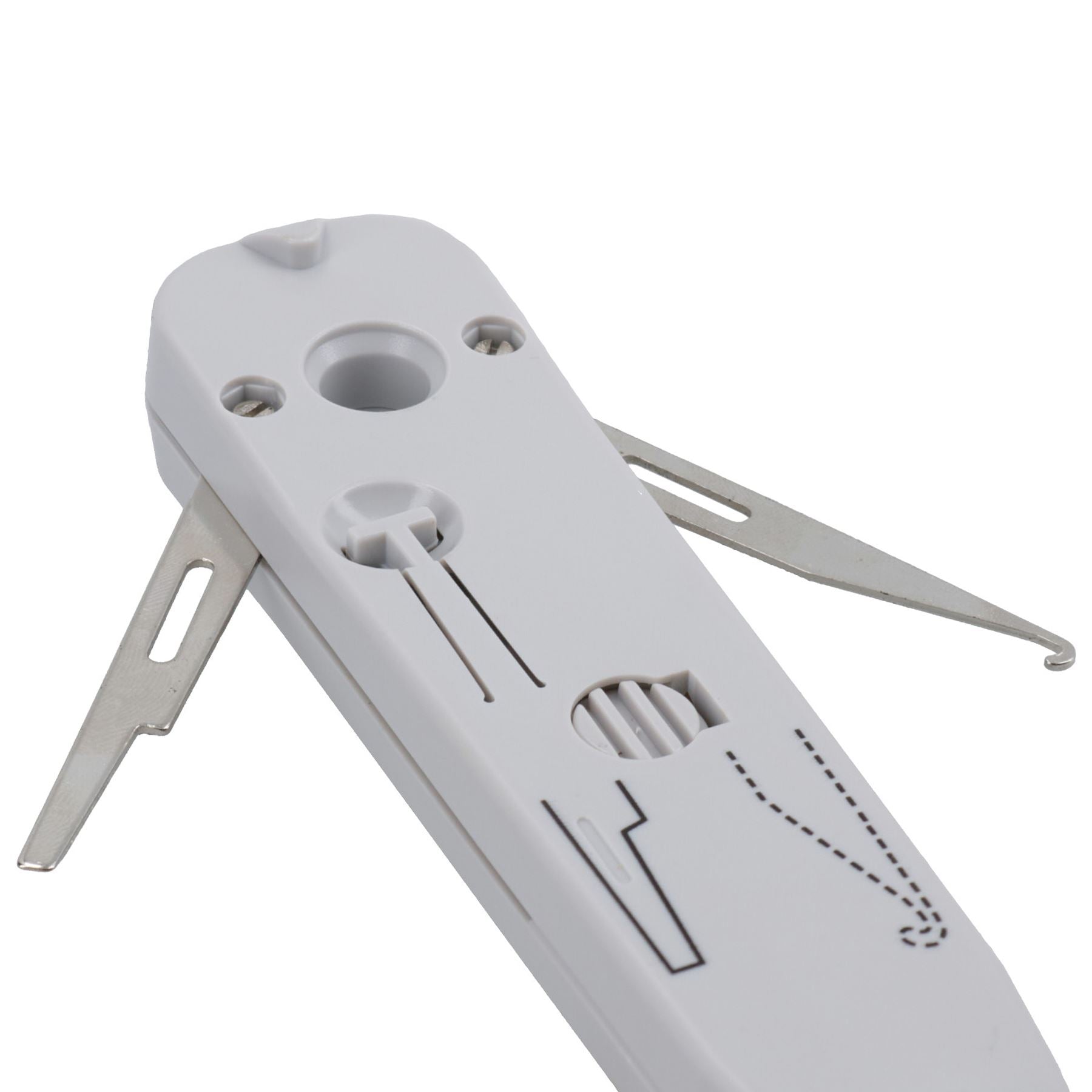 Outil de dénudage de coupe-insertion de poinçonnage pour câbles de réseau téléphonique Ethernet