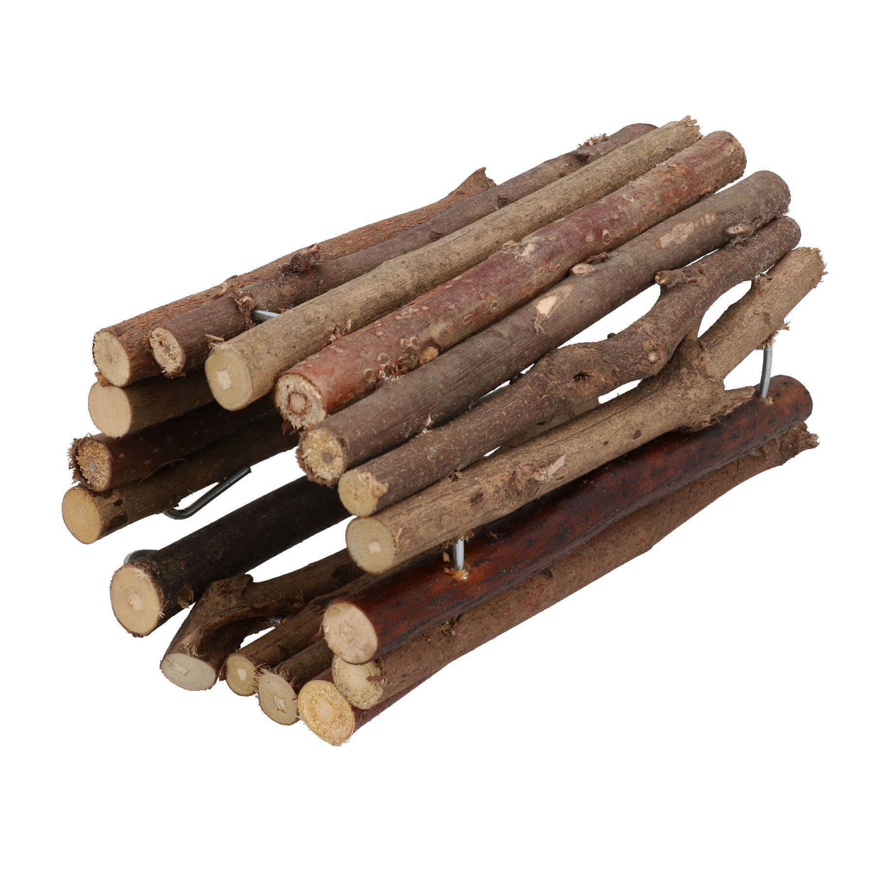 Cachette en bois pour petits animaux de taille moyenne Stix Play Stix pour accessoires de jeu actif 3PK