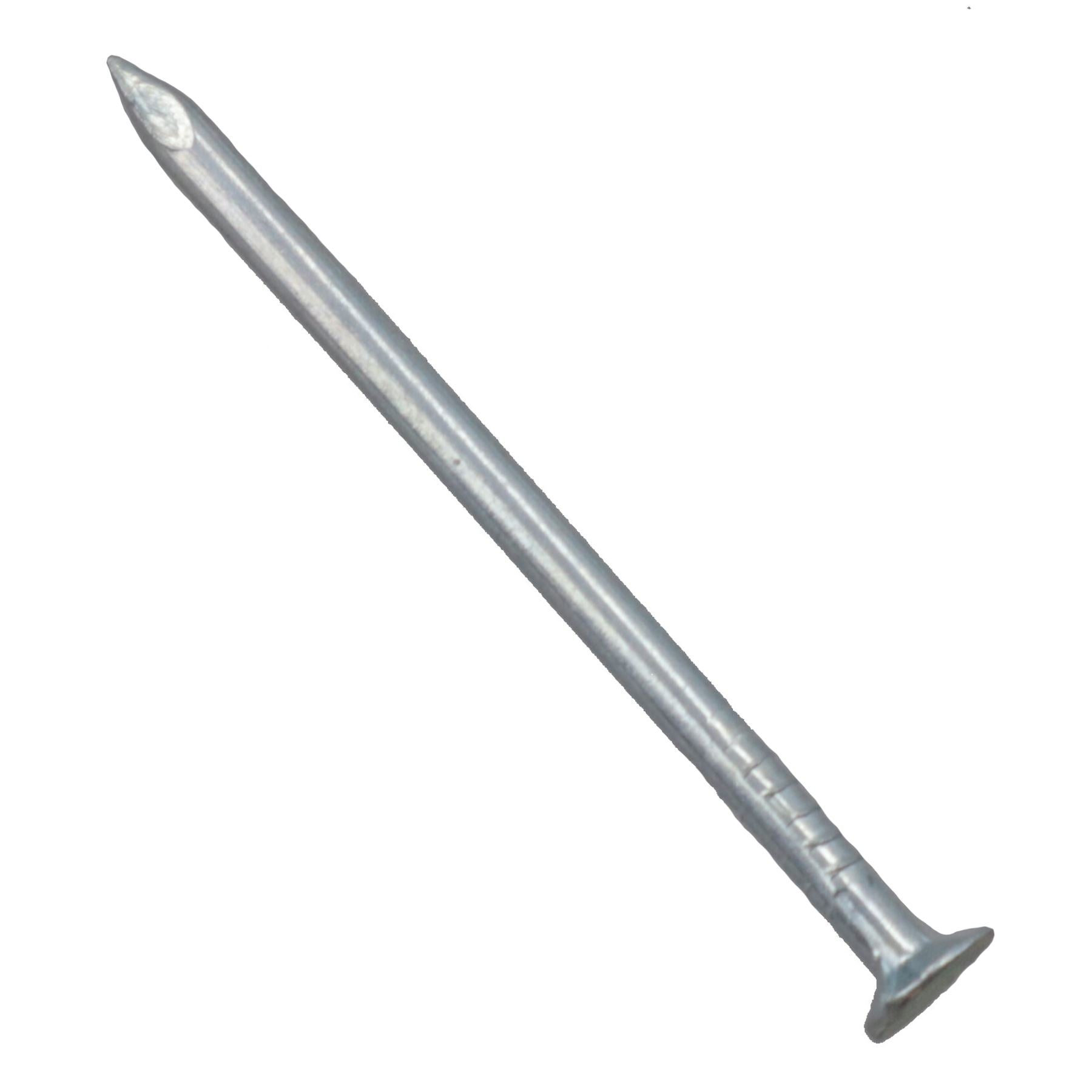 Clous à tête ronde en fil de fer 1,6 mm x 30 mm pour bois zingué