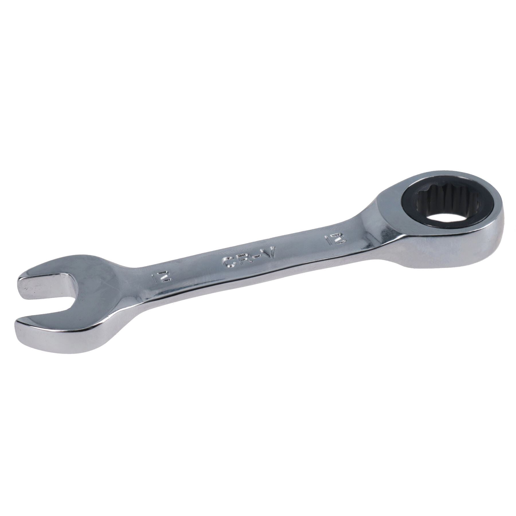 Clé mixte à cliquet courte métrique MM 72 dents 8 mm – 19 mm