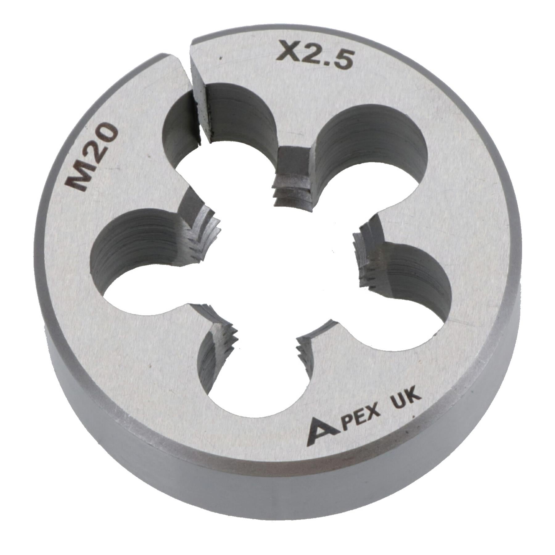 M20 x 2.5mm Metric Split Die Rethreading Thread Cutter Tungsten Steel 50mm
