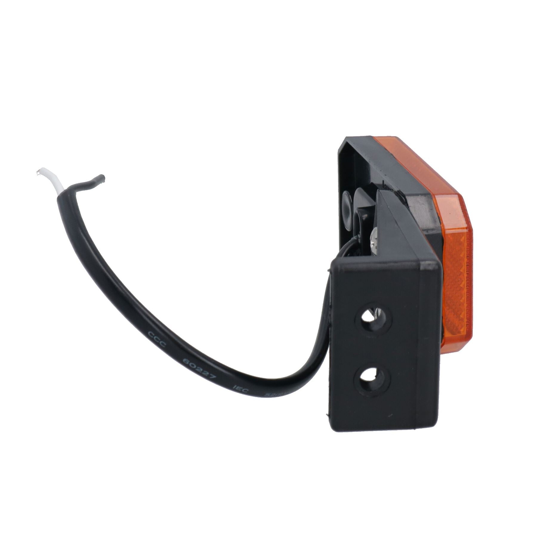 Feu de position latéral à LED orange ambre / lampe pour remorque caravane 12 V ou 24 V