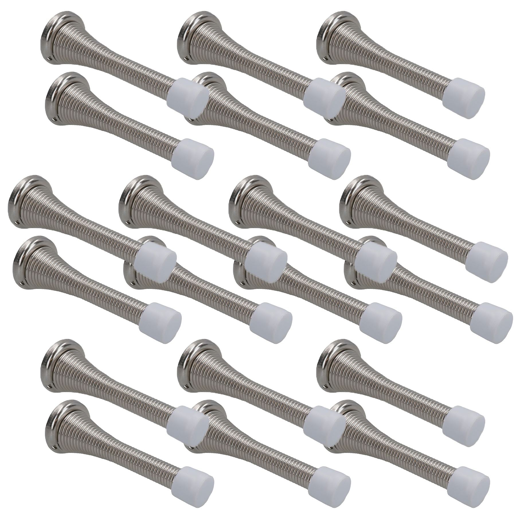 Butées de porte à ressort Butée de protection de plinthe Fixation murale avec fixation