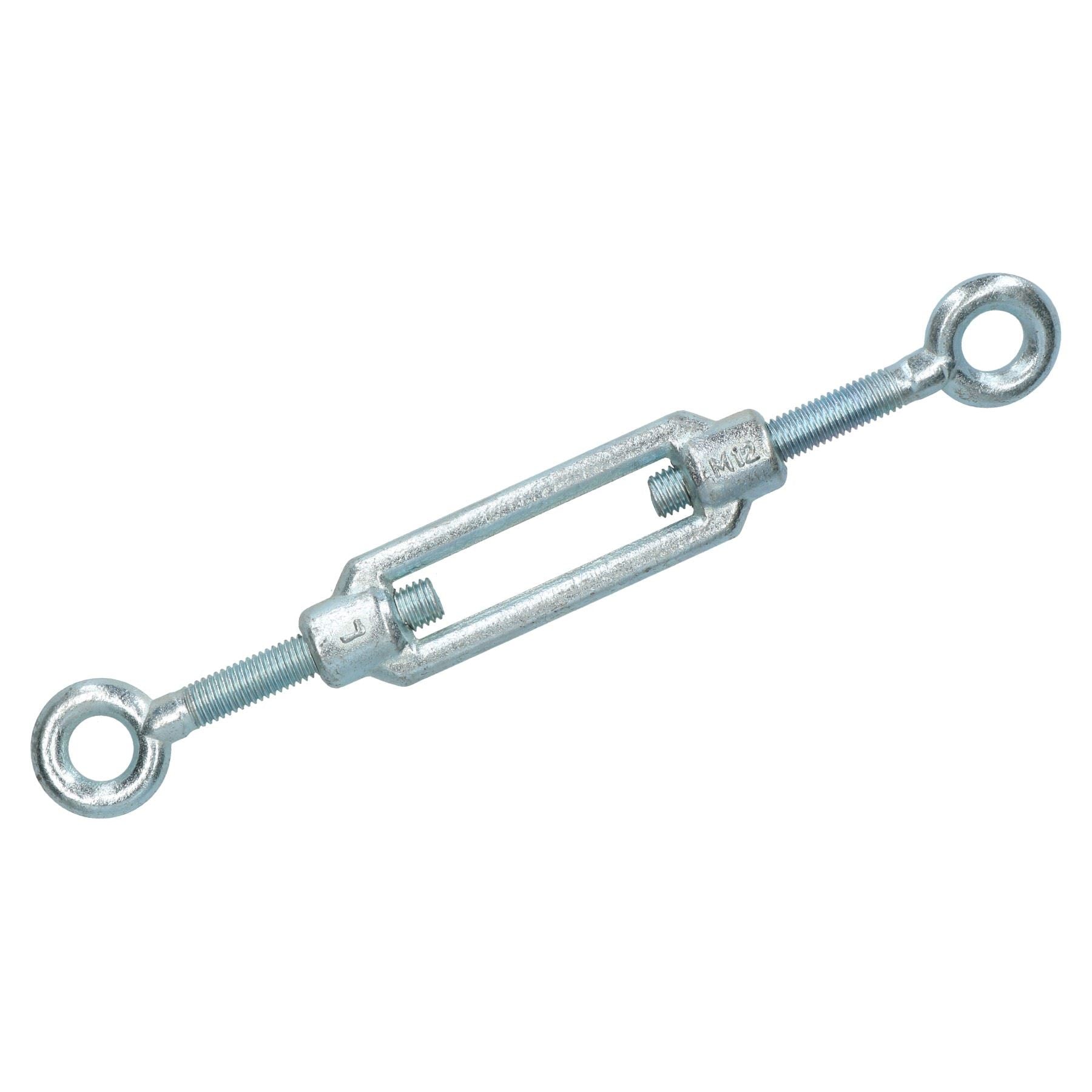 Straining Screw / Turnbuckle Eye to Eye Galvanised Rigging M12