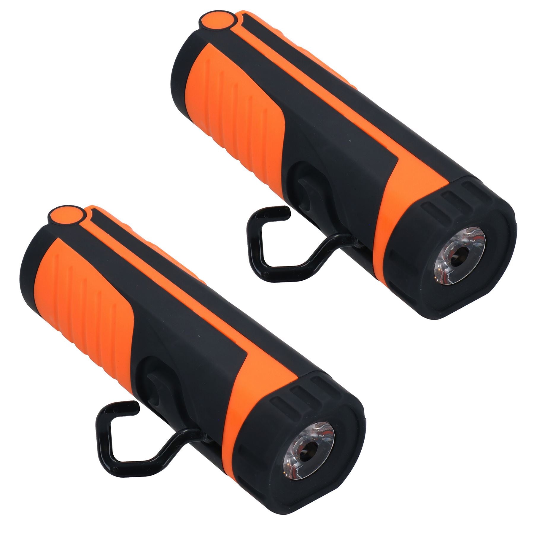 Lampe torche COB de 3 watts et lampe de travail d'inspection pliable alimentée par batterie
