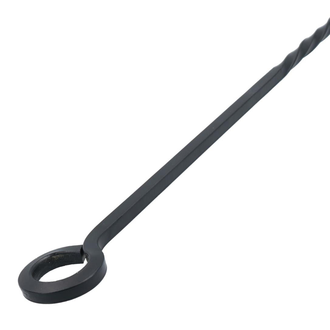 Kastanienröster Loop Twisted Fire Holzofen Stahl Metall 600mm Rösten